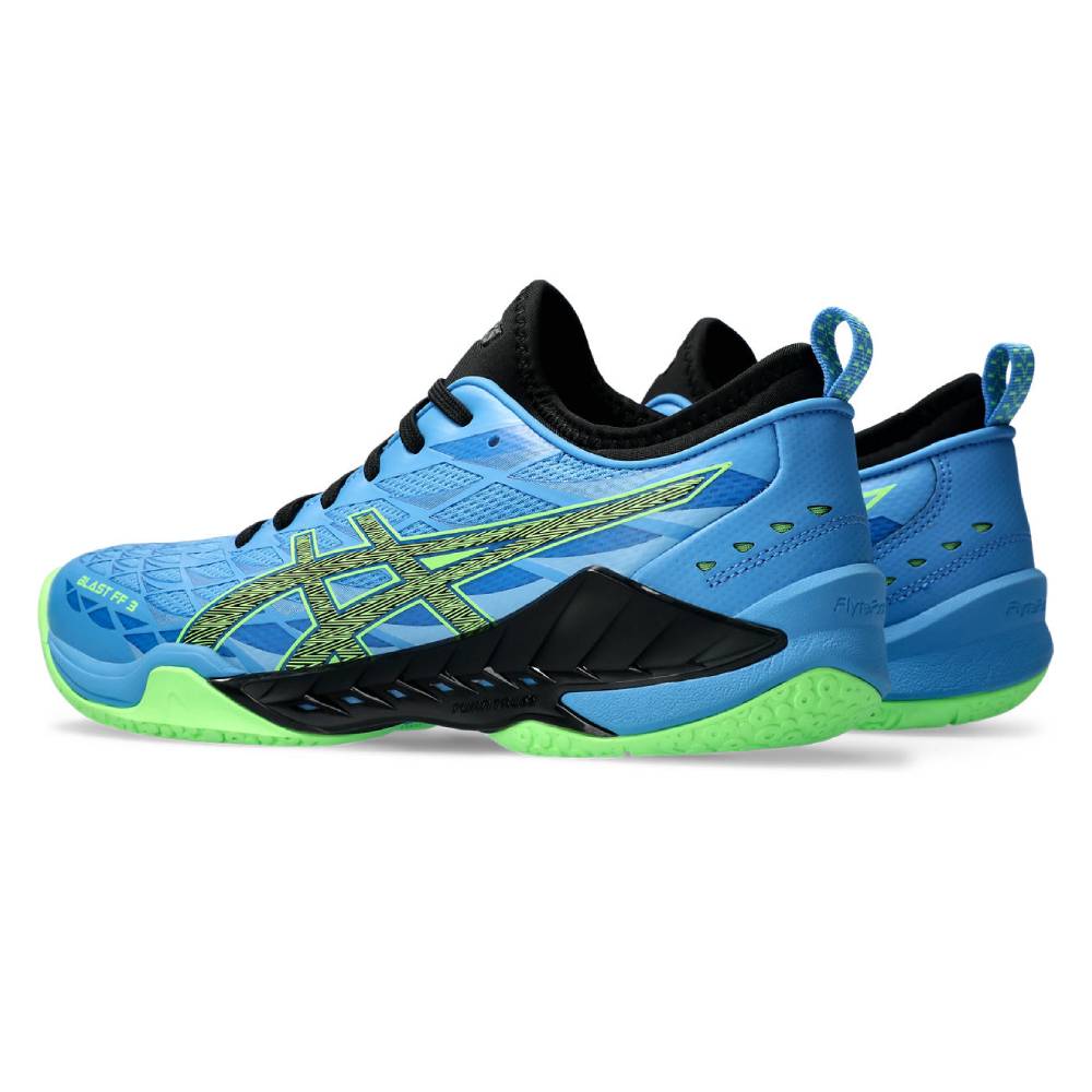 Asics Blast FF 3 Men's Indoor Court Shoe (Waterscape/Lime Burst)
