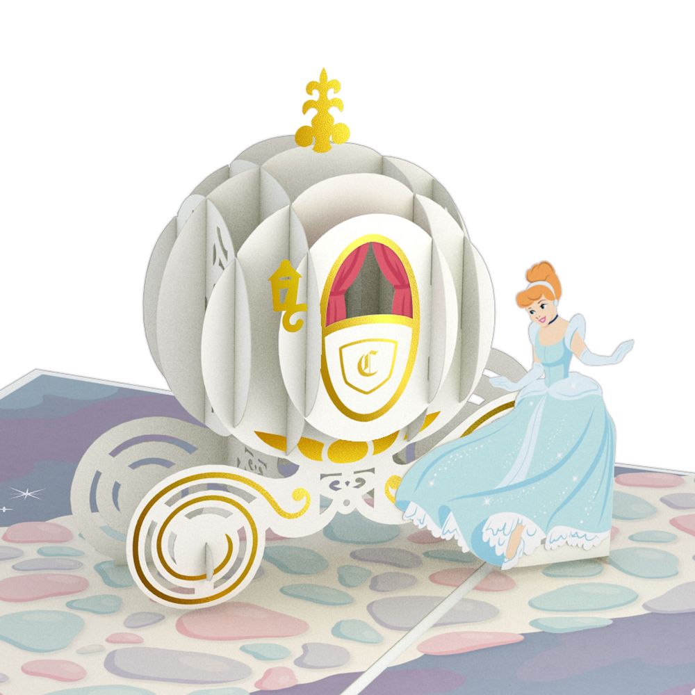Disney's Cinderella Birthday Pop-Up Card、mySite、solidvoid