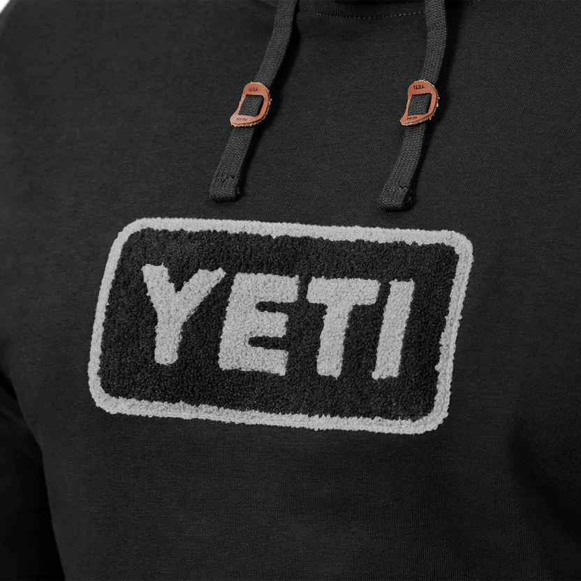 YETI Terry Pullover Hoodie - Black、mySite、noshort