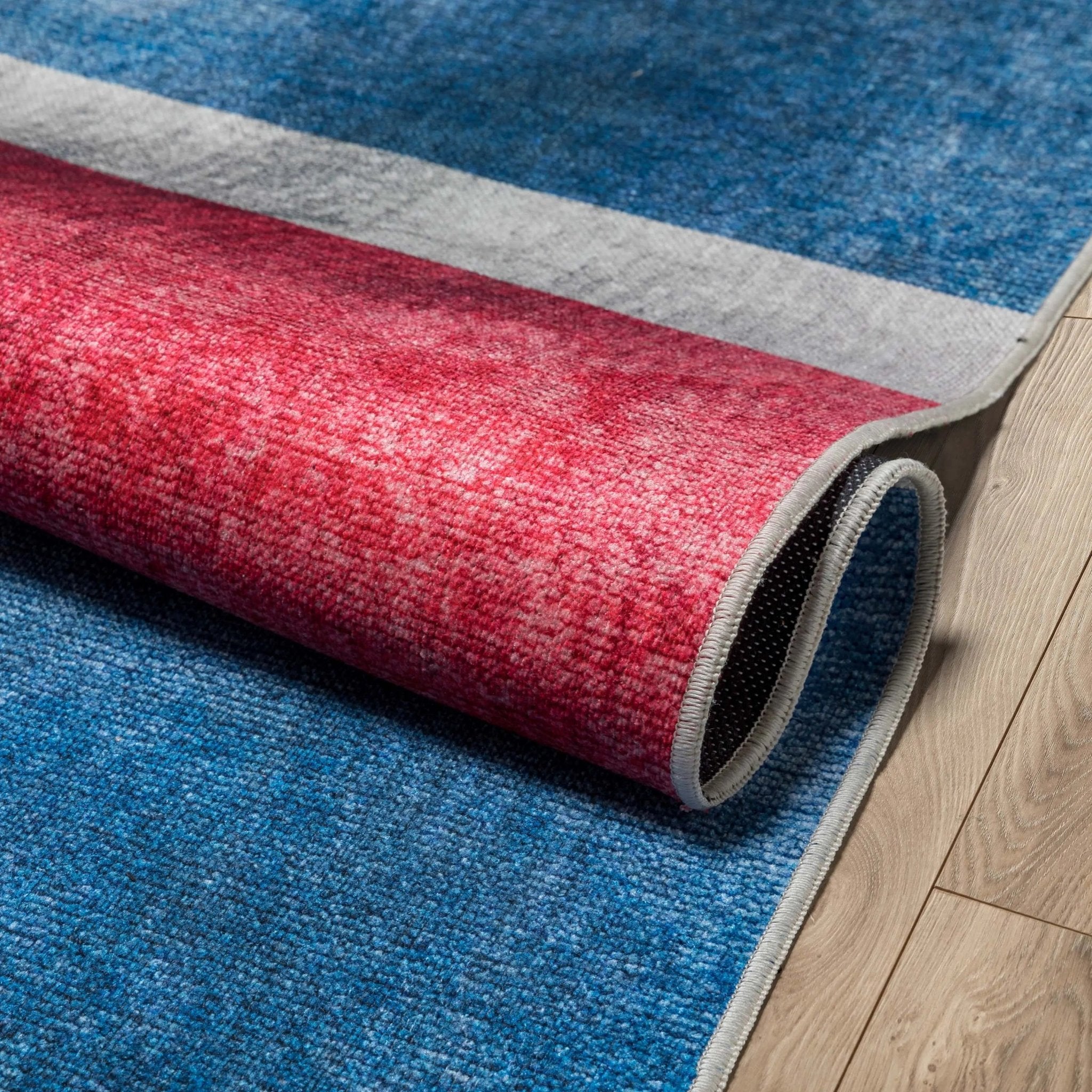 Apollo British Flag Red Blue White Novelty Flat-Weave Rug、mySite、gigharbornorthrealestate