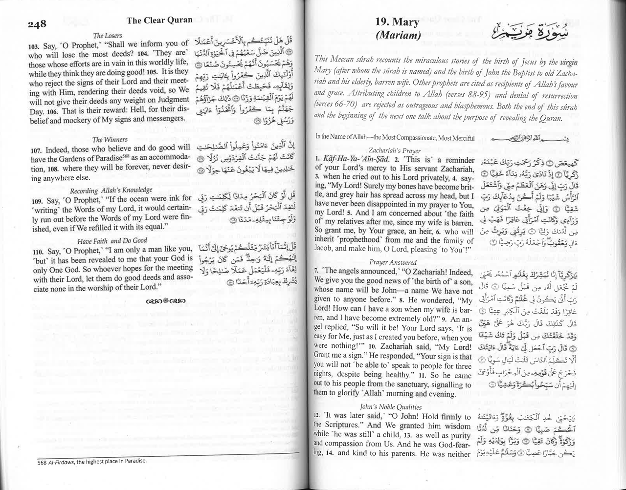 The Clear Quran® Series – With Arabic Text - Parallel Edition | Flexi Cover (light weight flexible cover), 20 Copies Bulk、mySite、topwebapps