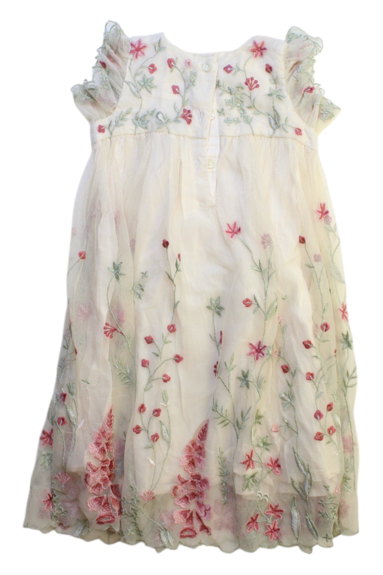Mamas & Papas Embroidered Dress 18-24M、mySite、g9winljtr