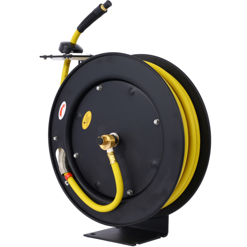Welding Hose Reel Retractable 1/4 Inch x 100 Foot Twin Oxygen Acetylene Rubber Hoses STD Duty Max 200PSI Heavy Duty Industrial Single Arm Construction、、eastwooduniform