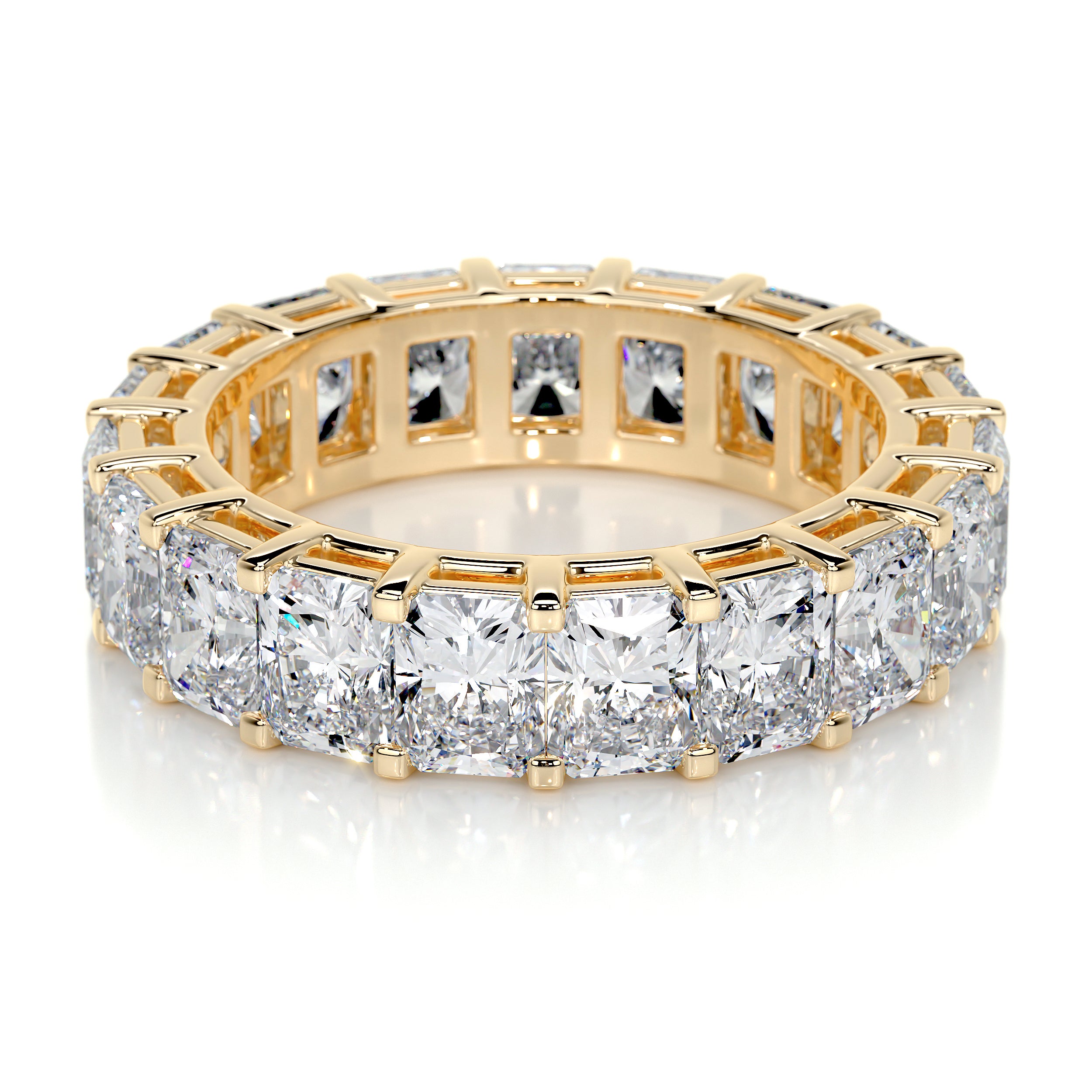 Andi Lab Grown Eternity Wedding Ring - 18K Yellow Gold、mySite、hinf8tx79