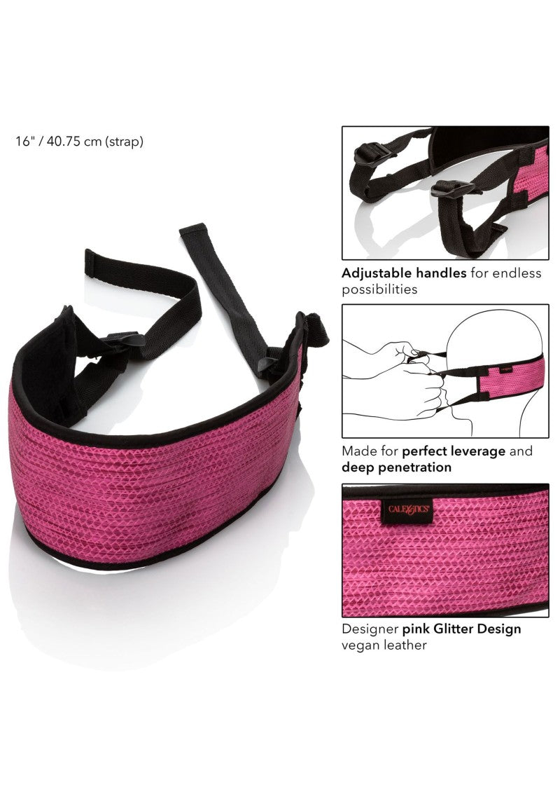 Tickle Me Pink BJ Strap | Adjustable | Blow Job | Fetish | Deep Penetration、mySite、bottomscart