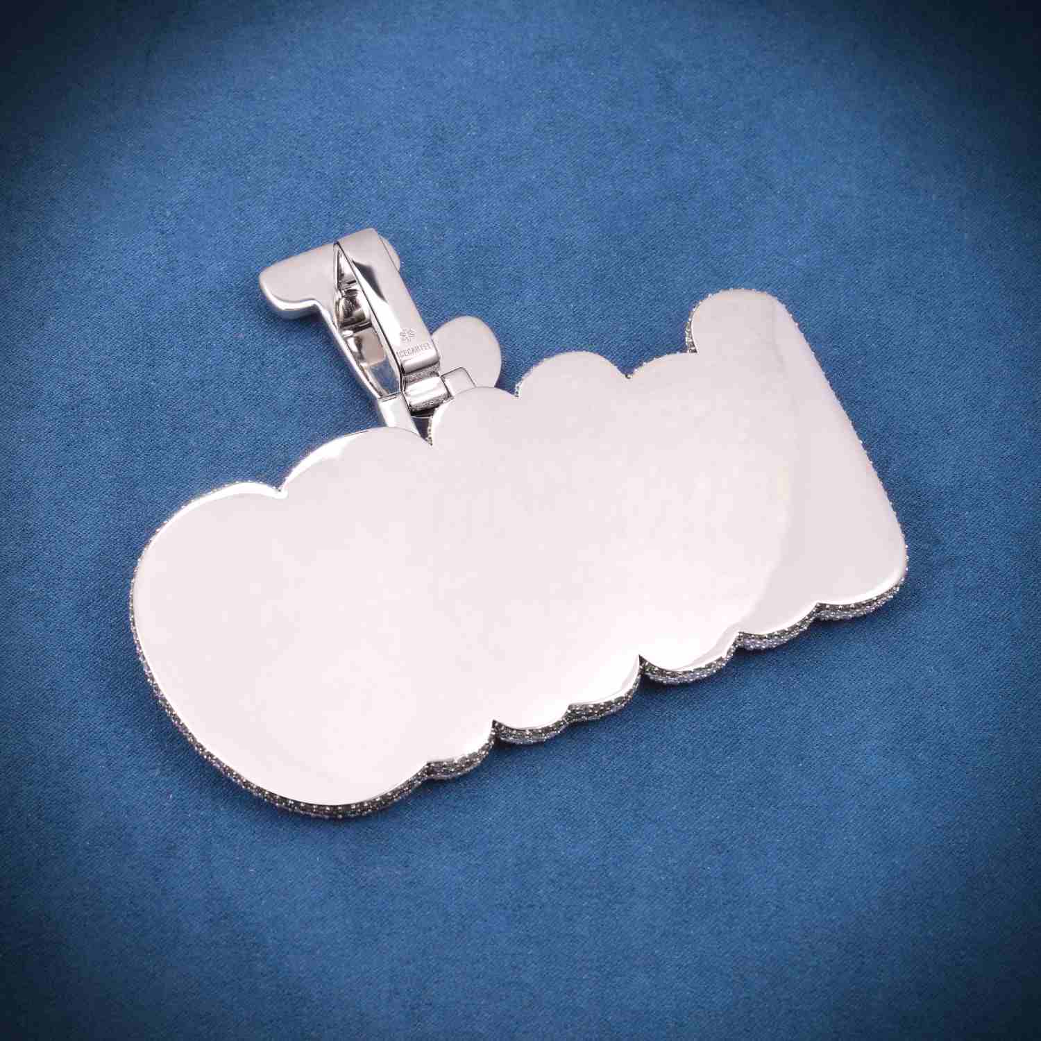 WARD Custom Moissanite Pendant 14K Gold、mySite、hinf8tx79