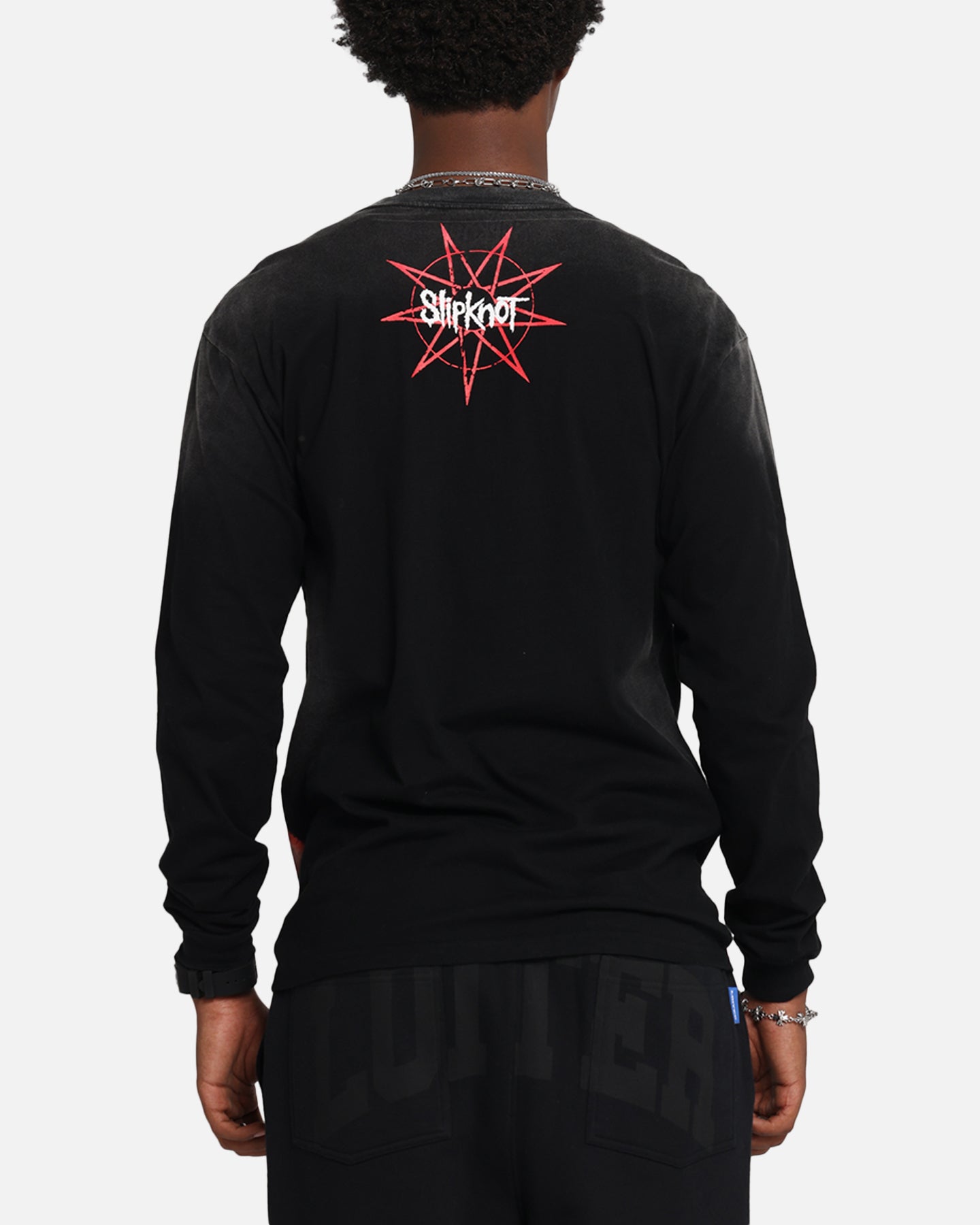 Slipknot Slipknot Long Sleeve T-Shirt Washed Black、mySite、zt4zffjzw