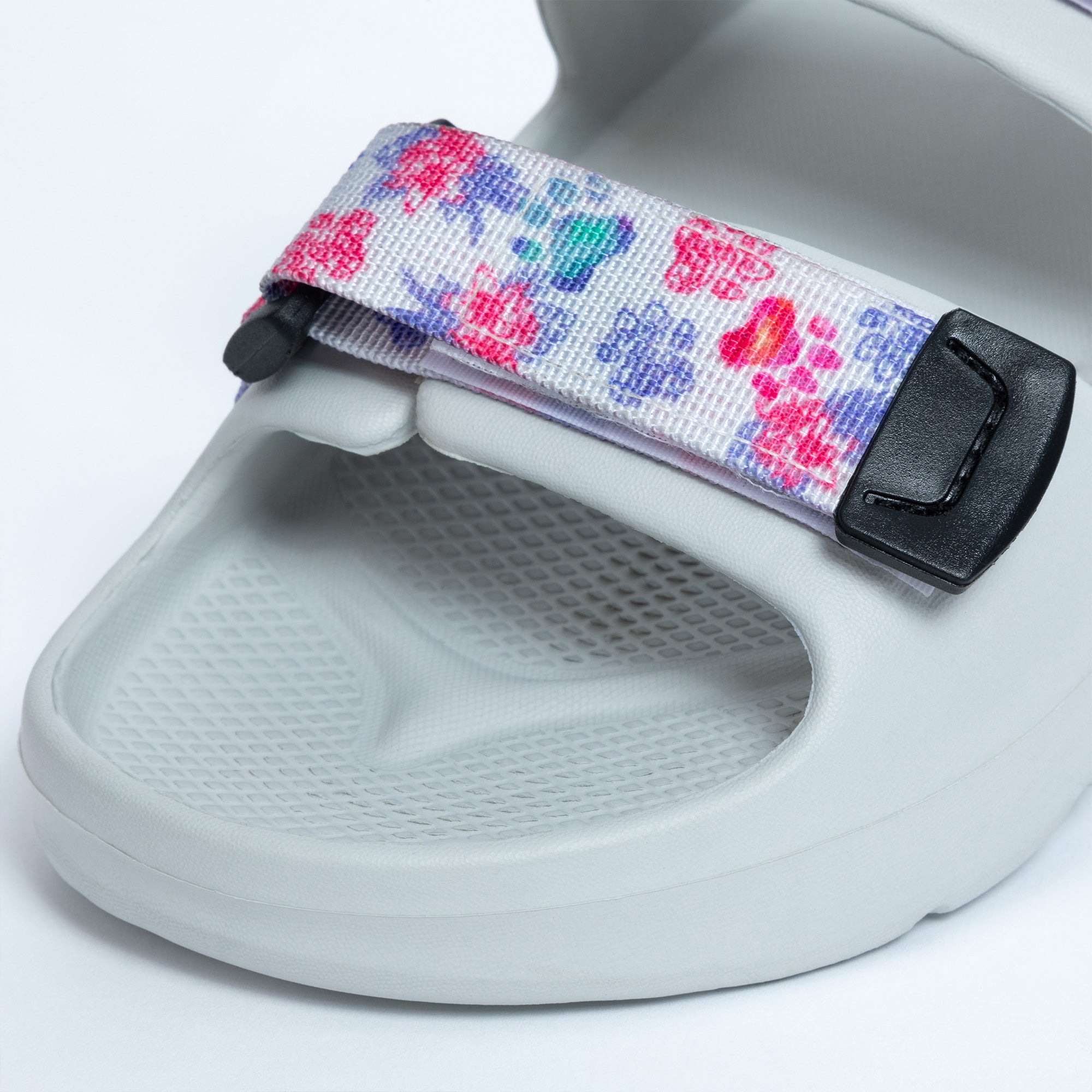 Paw Prints Velcro Slide Sandals、mySite、camillekostekn