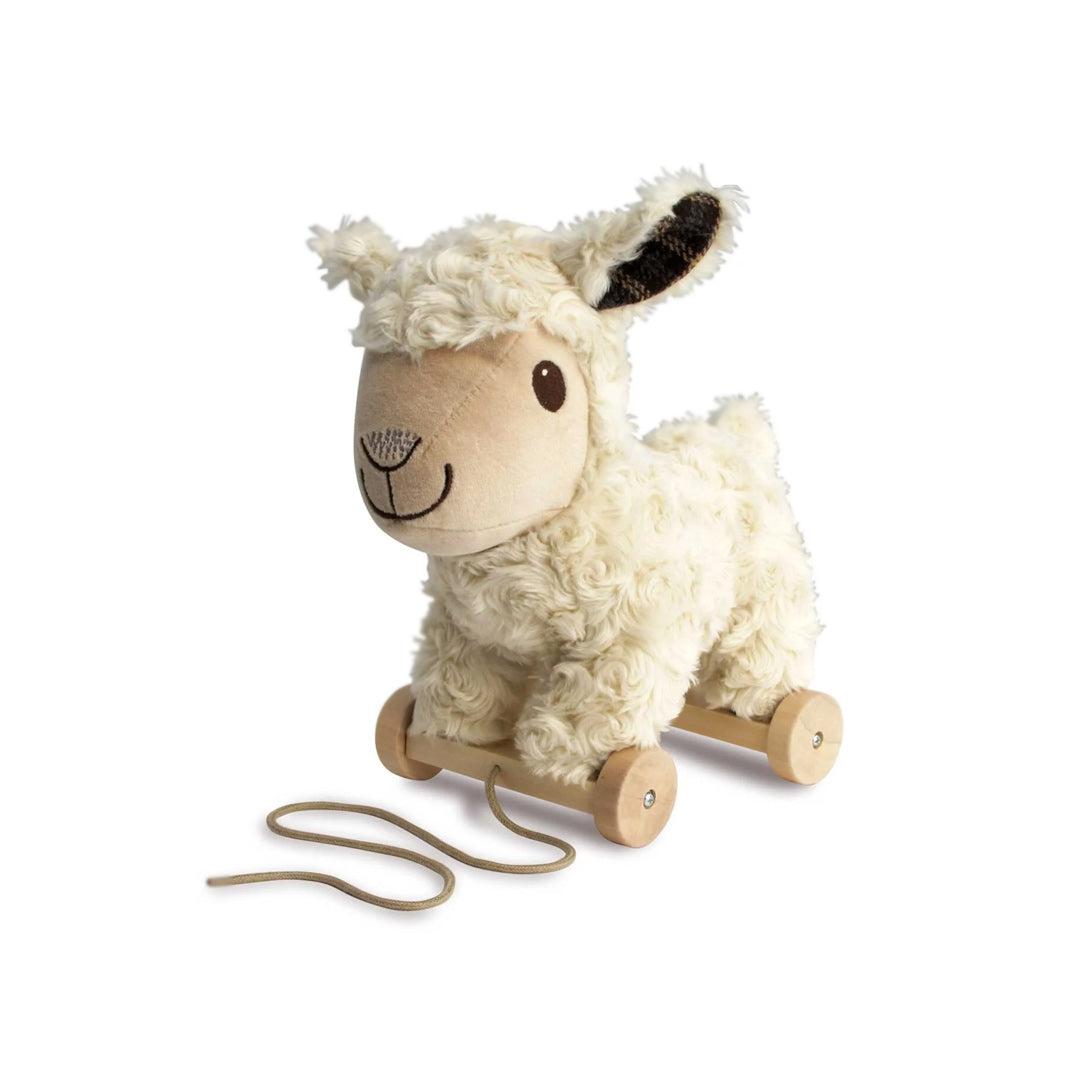  Little Bird Told Me Lambert Sheep Pull Along Toy - White、mySite、merchandisen