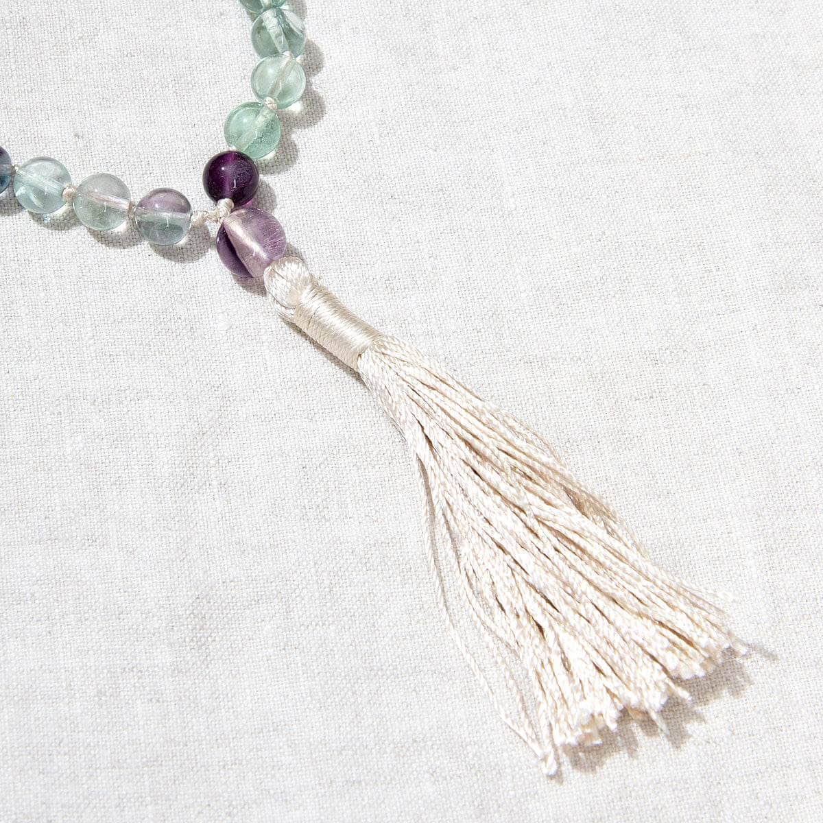 Rainbow Fluorite Mala - High-Energy Gemstones、mySite、hinf8tx79