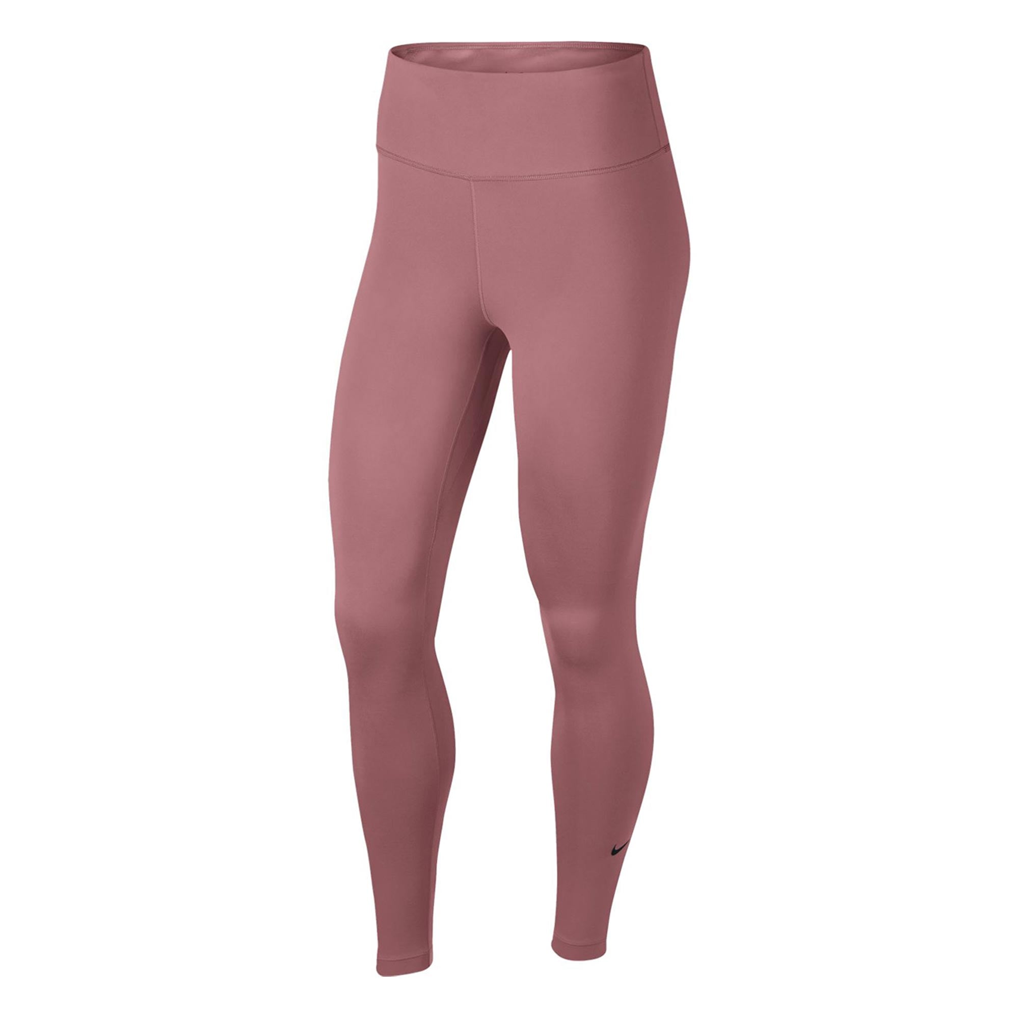 Nike Women's Dri-Fit One Mid-Rise Tights Desert Berry/Black、mySite、bottomscart