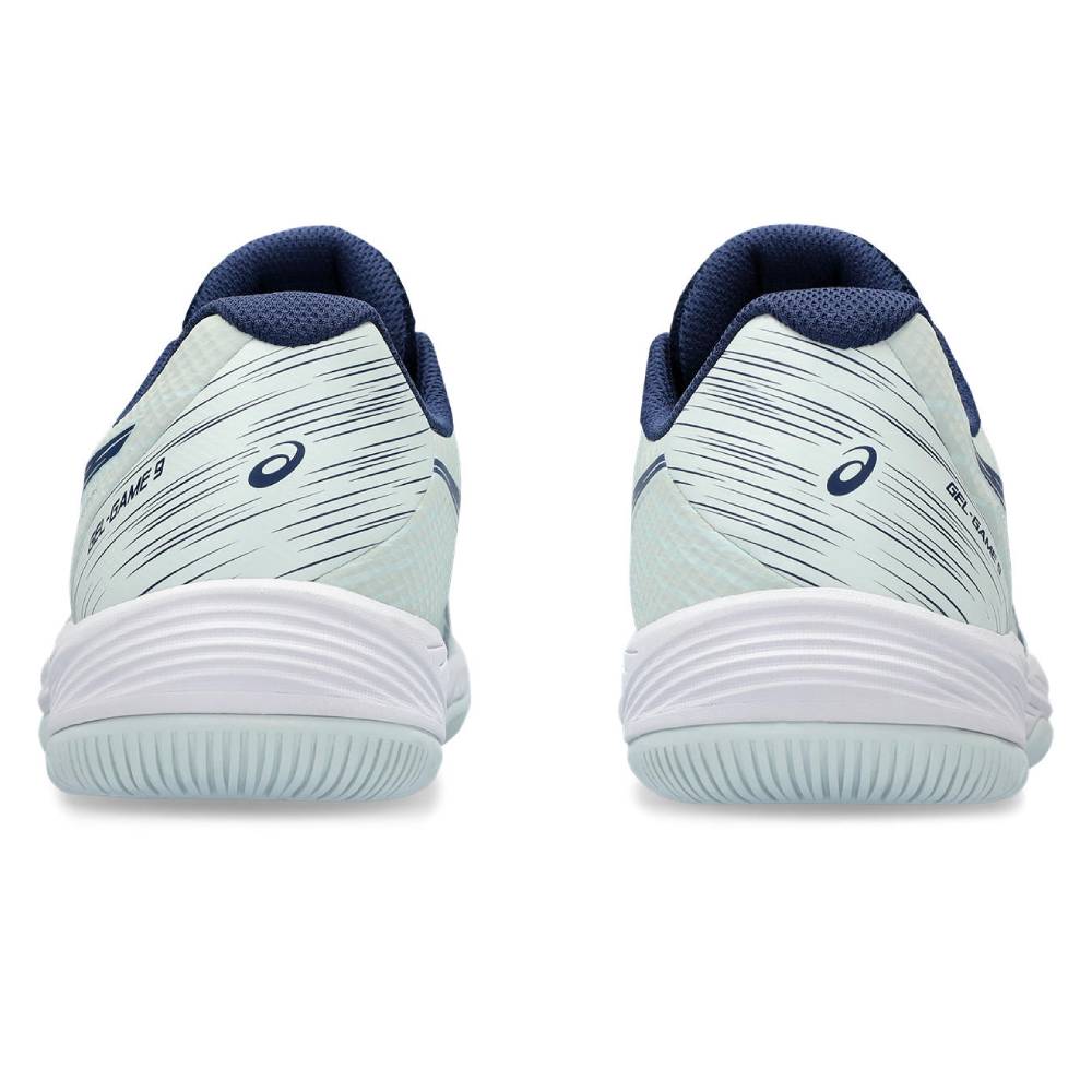 Asics Gel Game 9 Women's Tennis Shoe (Pale Mint/Blue)
