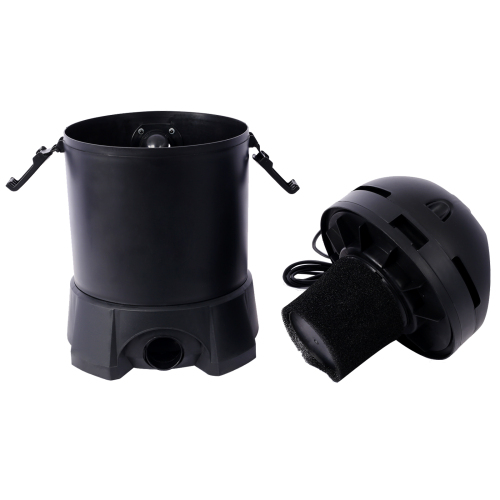 Garden Pond Vacuum Cleaner,cleansweep with 14ft intake suction hose, 4 Extension Tubes, 3 Vacuum Nozzles, a 6.5 Foot Output Hose, and a Debris Collection Bag、、eastwooduniform