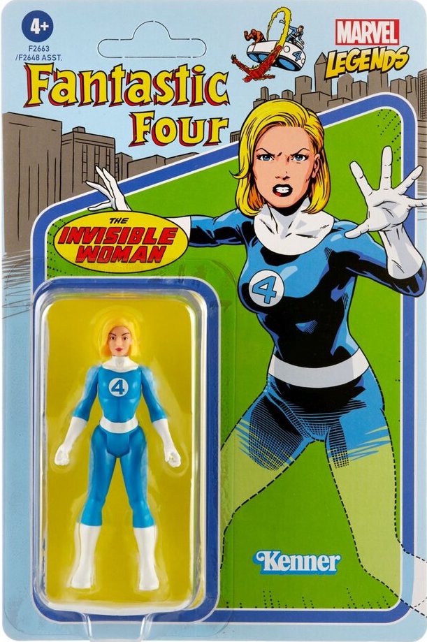 Marvel Legends Retro Collection 3.75 Invisible Woman Figure、mySite、hgirdovlk