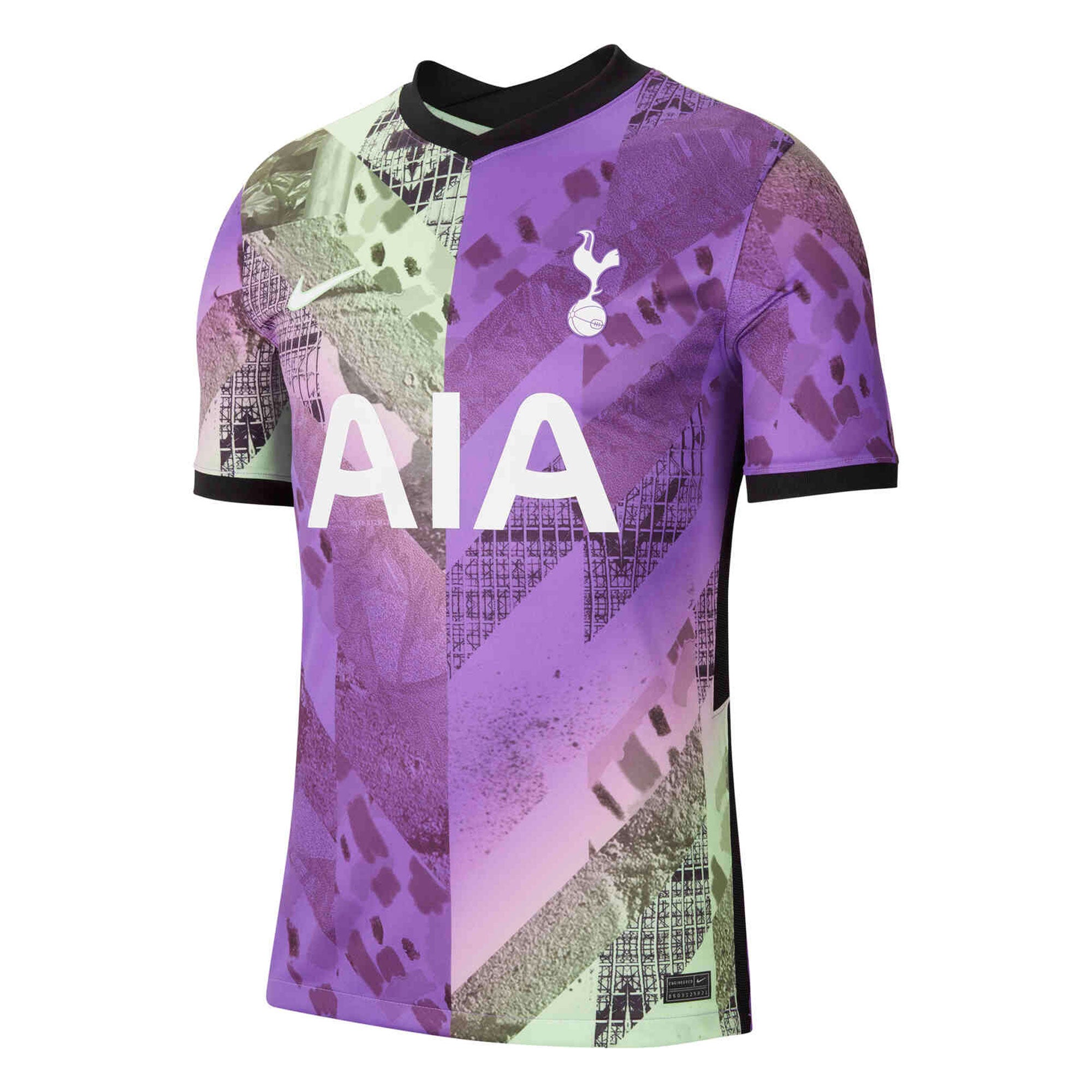 Nike Men's Tottenham 2021/22 Third Jersey Purple/Black、mySite、bottomscart