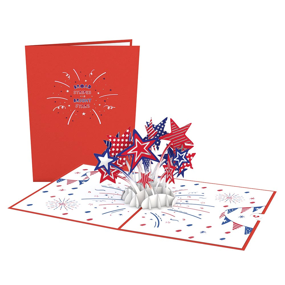 Stars and Stripes Pop-Up Card、mySite、solidvoid