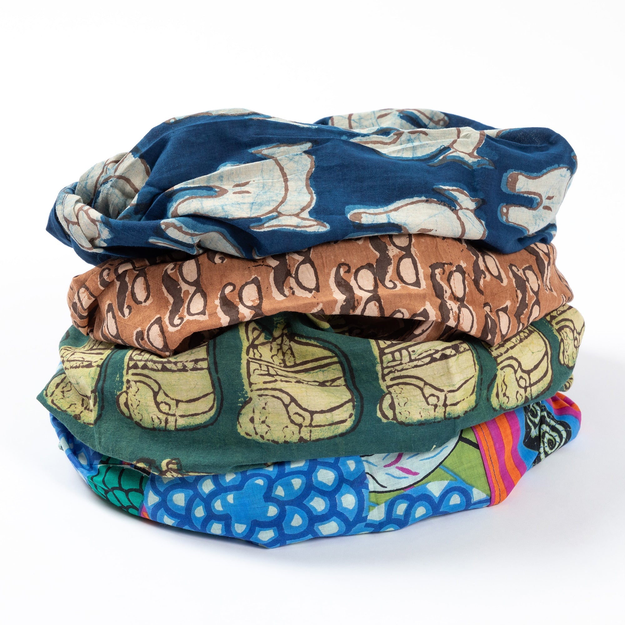 Cascade of Colors Infinity Scarf | Fair Trade、mySite、camillekostekn