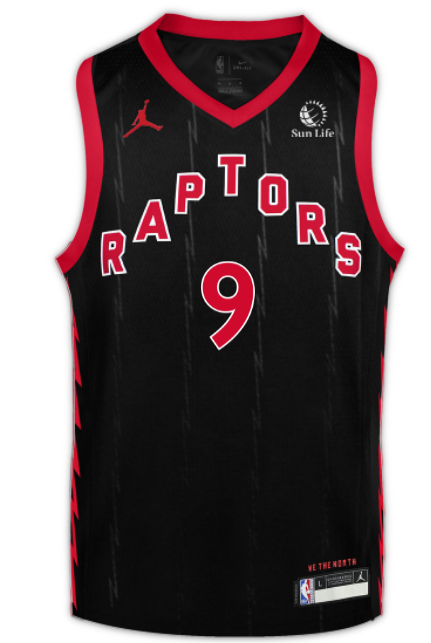Tangerine x Raptors Nike Men's 2022 Swingman Statement Jersey - BARRETT
