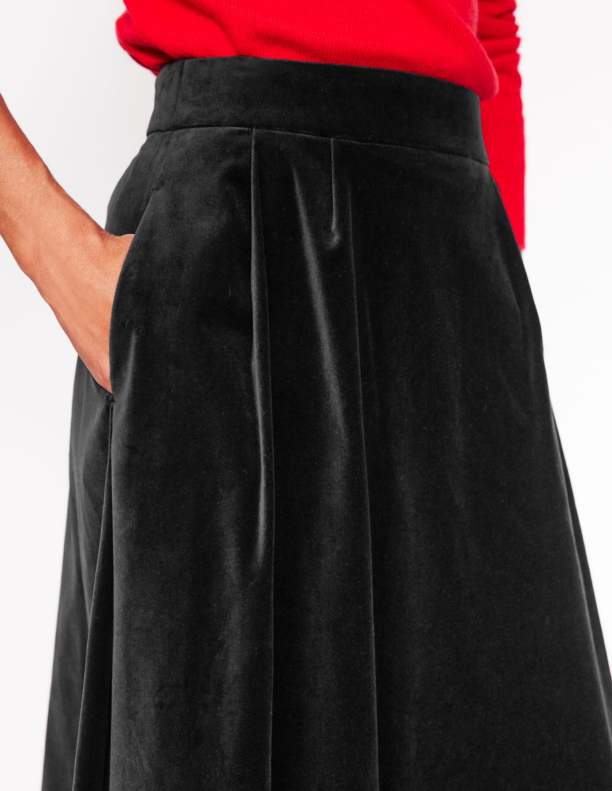  Angelica Velvet Skirt-Black、mySite、ashleygrahame