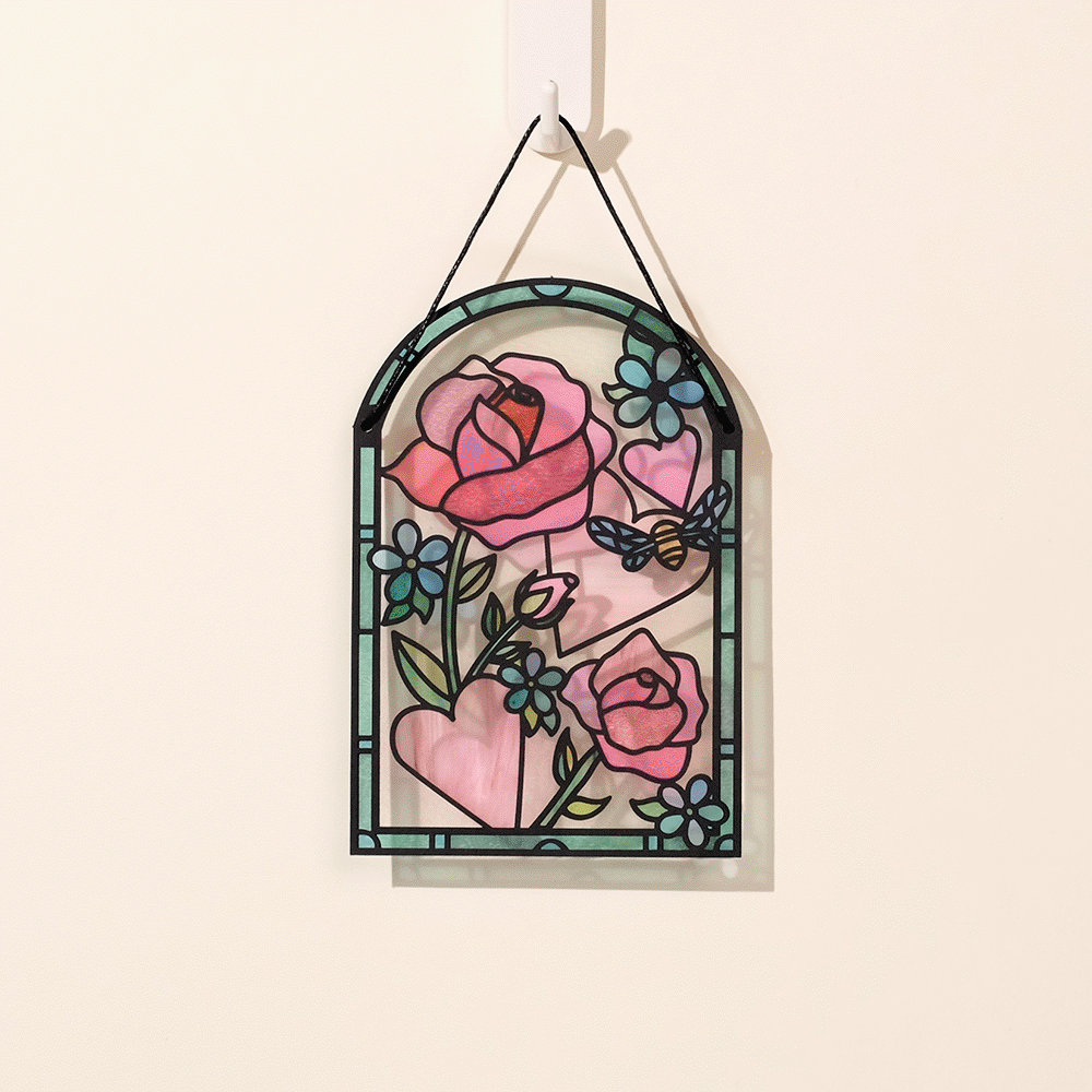 Bee Mine Suncatcher Card、mySite、solidvoid