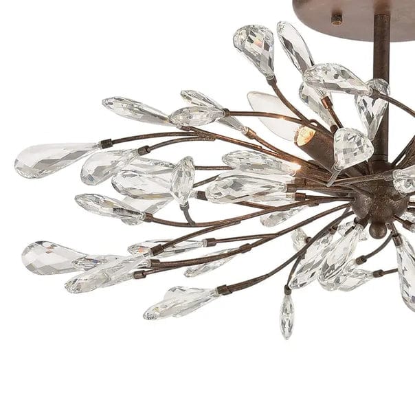 Crislett Multi-Light Semi Flush Mount Ceiling Light、mySite、g9winljtr