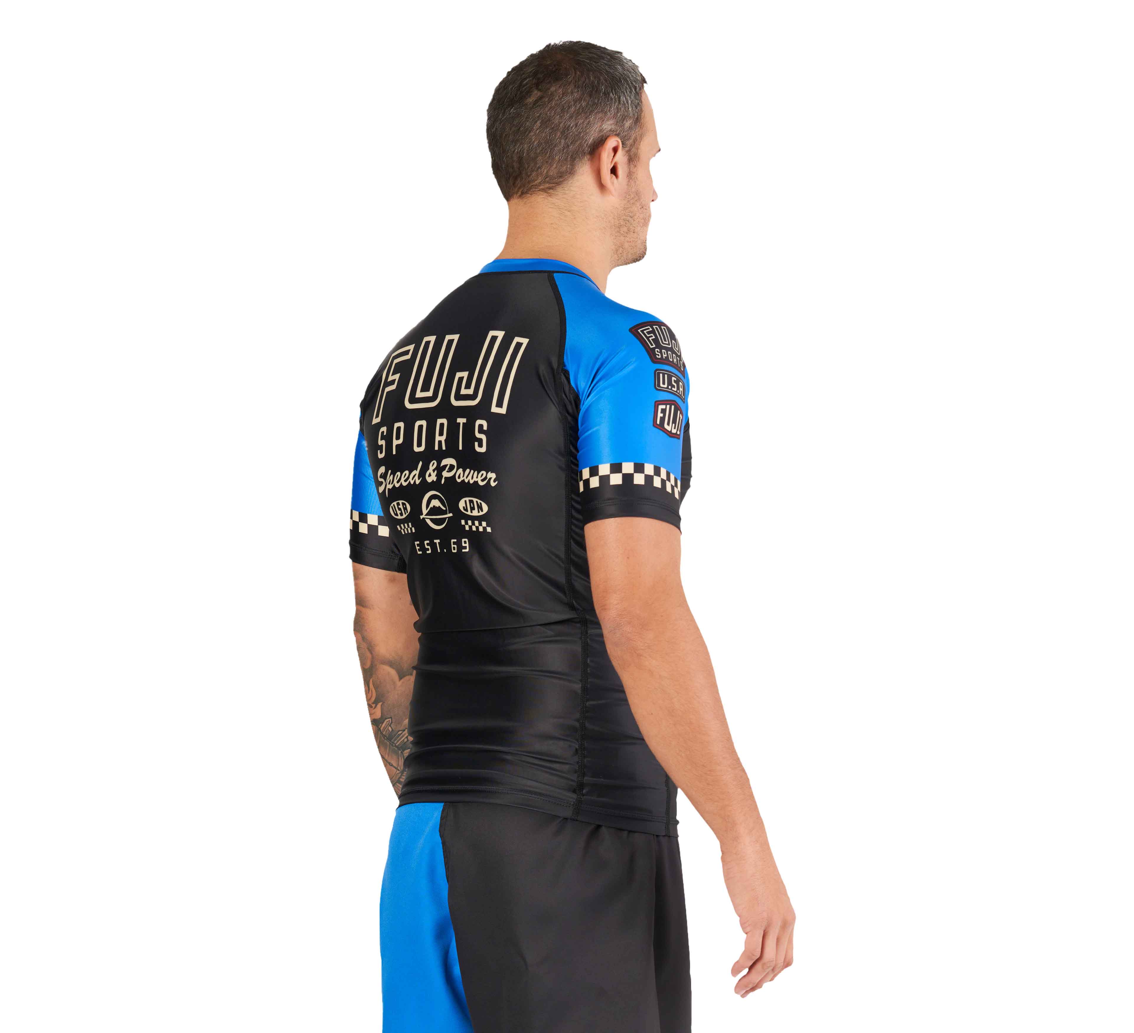 Full Throttle Rashguard Black/Blue、mySite、gigharbornorthrealestate