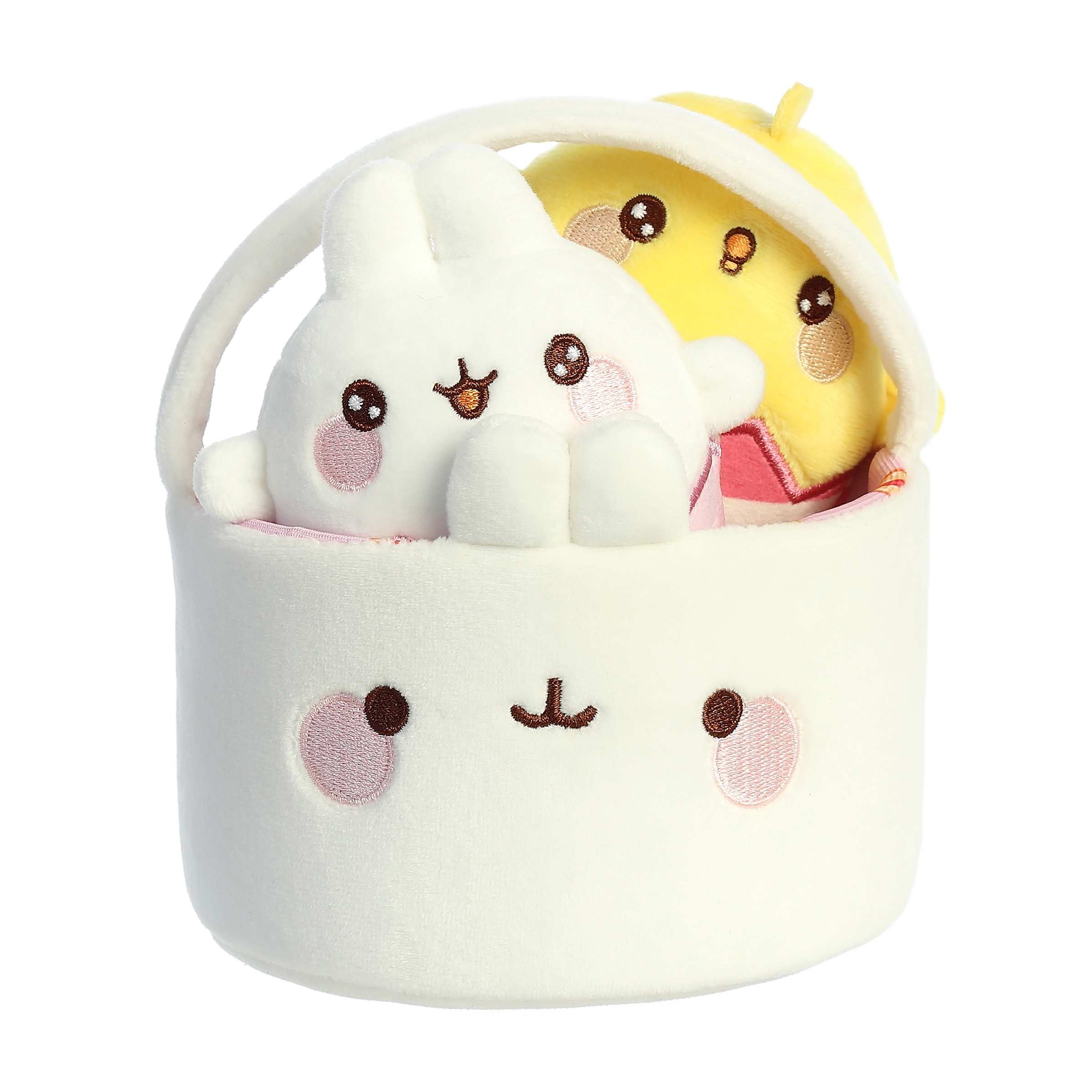Aurora® - Molang - 6 Molang Easter Basket、mySite、g9winljtr