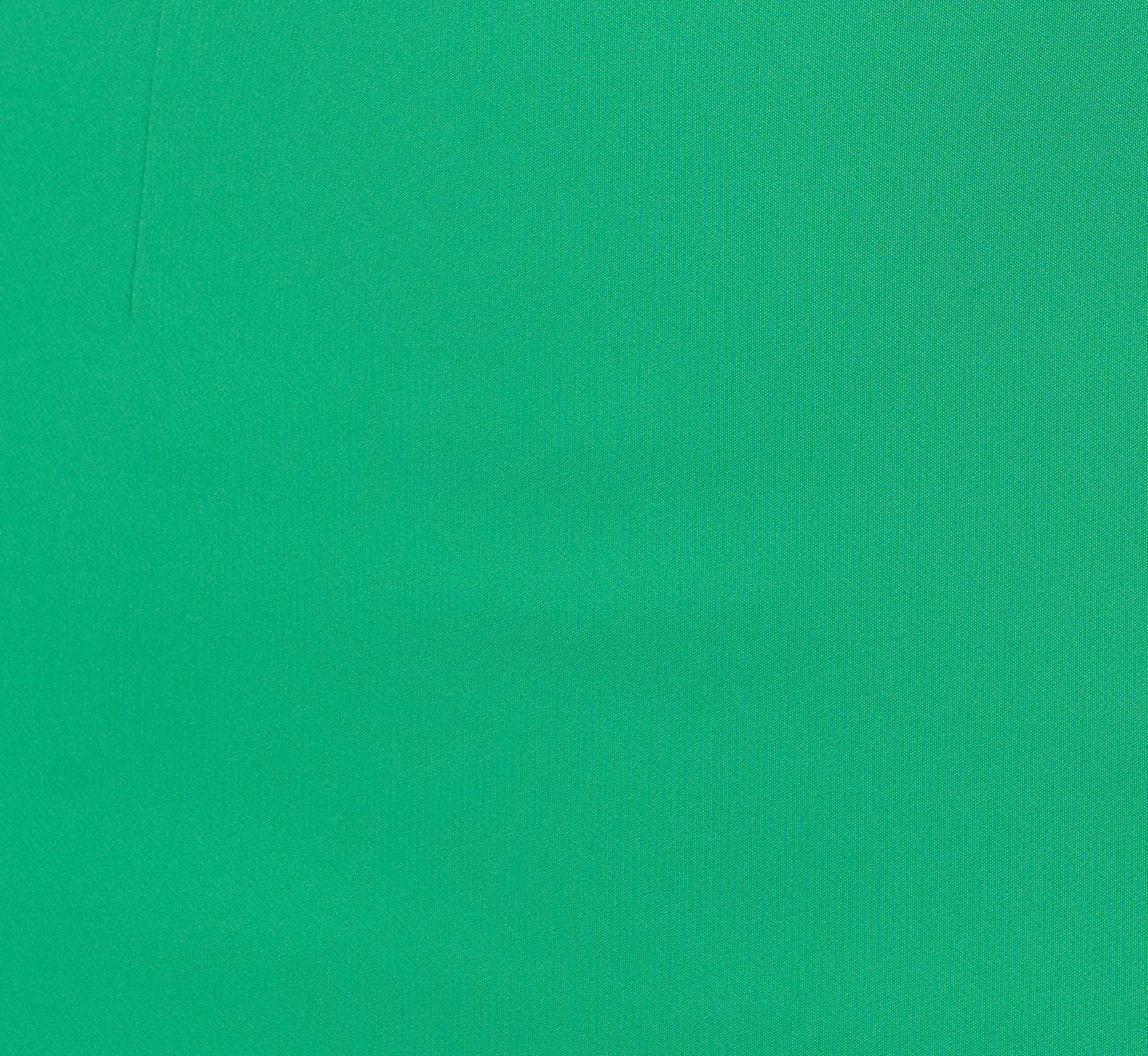 Stretch Crepe Popover Midi Dress With Fringe Hem In Summer Green、mySite、solidvoid