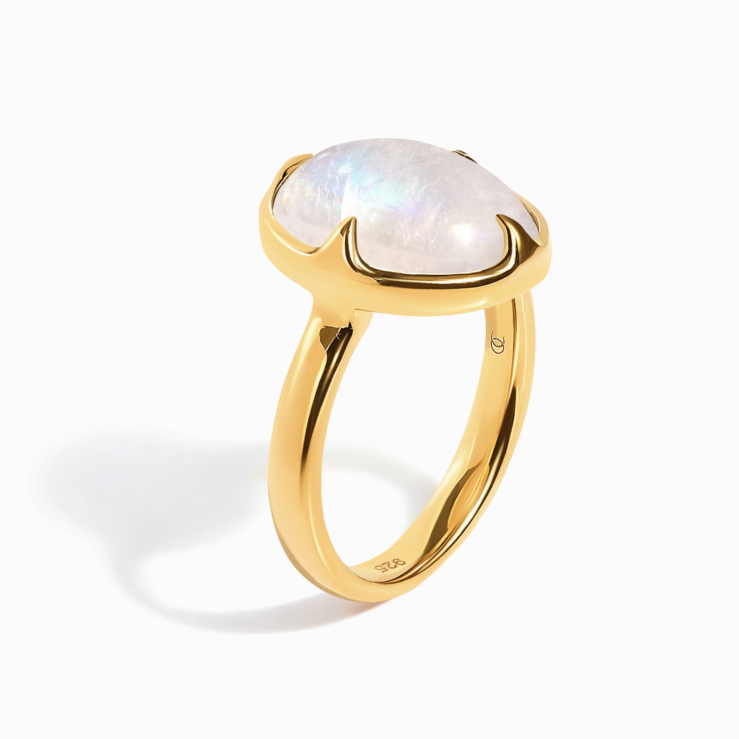 Moonstone Cabochon Ring - Aura、mySite、hinf8tx79