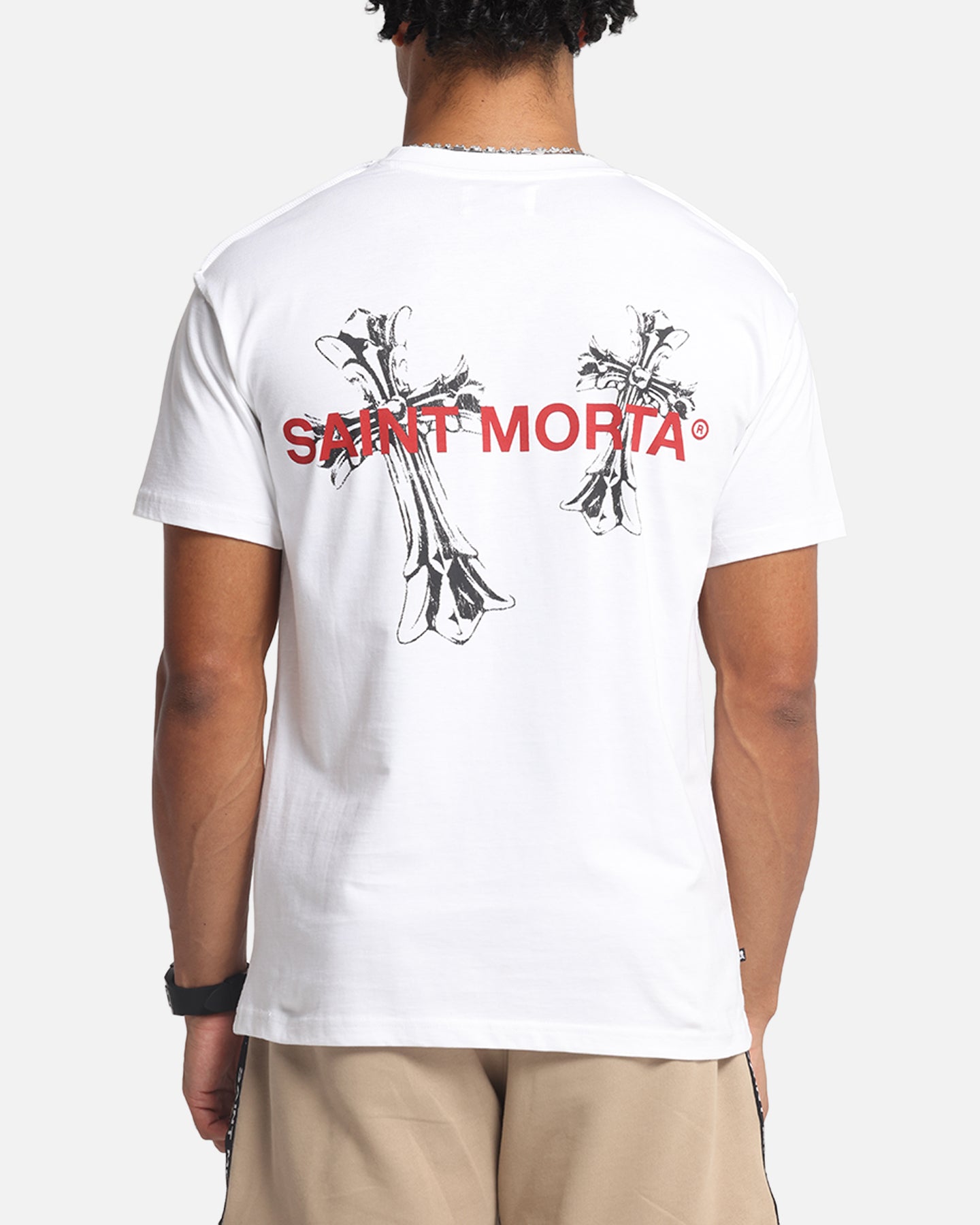 Saint Morta Memoriam Lafayette T-Shirt White、mySite、zt4zffjzw