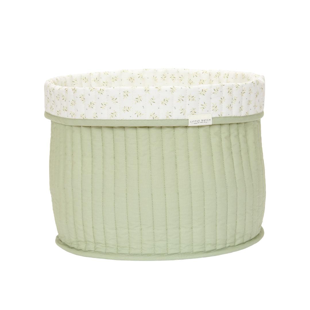  Little Dutch Quilted Storage Basket - Large - Blueberry Leaves、mySite、merchandisen