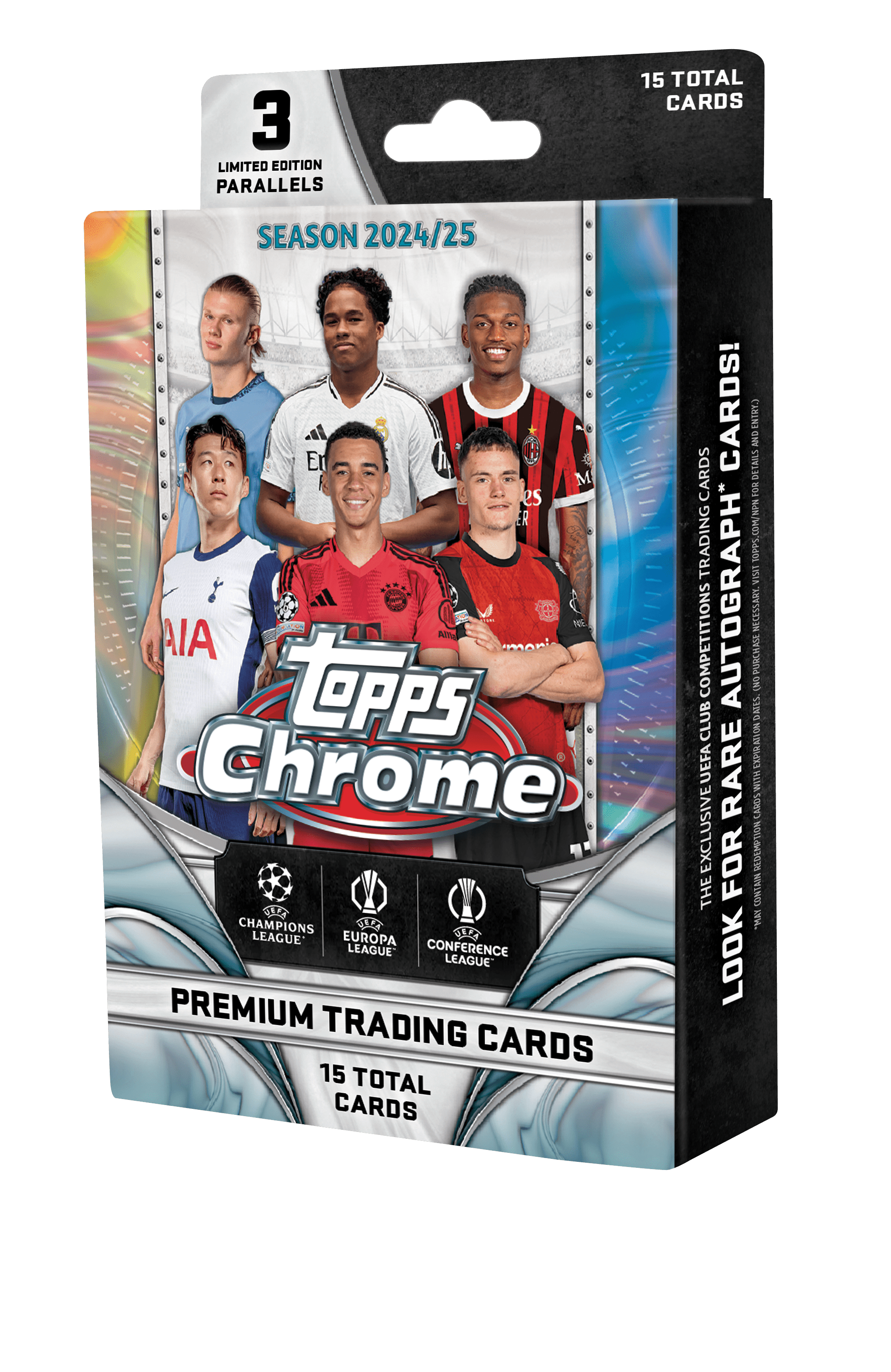 Topps Chrome UEFA Club Competitions 2024/25 - Hanger Pack、mySite、waistdrama