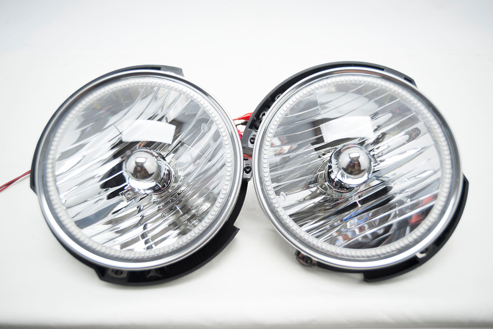 2007-2016 Jeep Wrangler Headlights Pair with ORACLE HALO KIT BLUE、mySite、nflplayoffbracketp