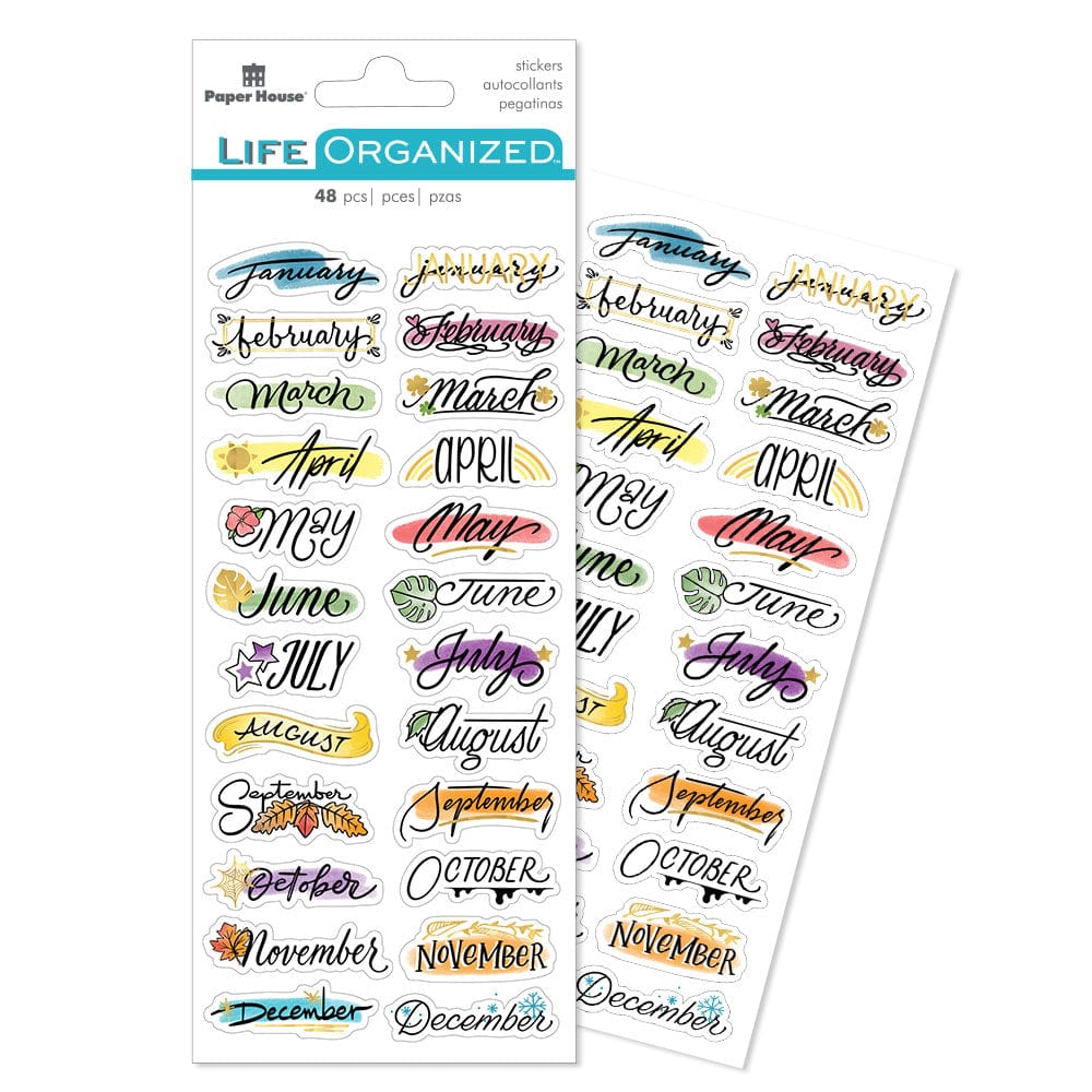  Planner Stickers Set - Creative Journaling、mySite、ghnorth
