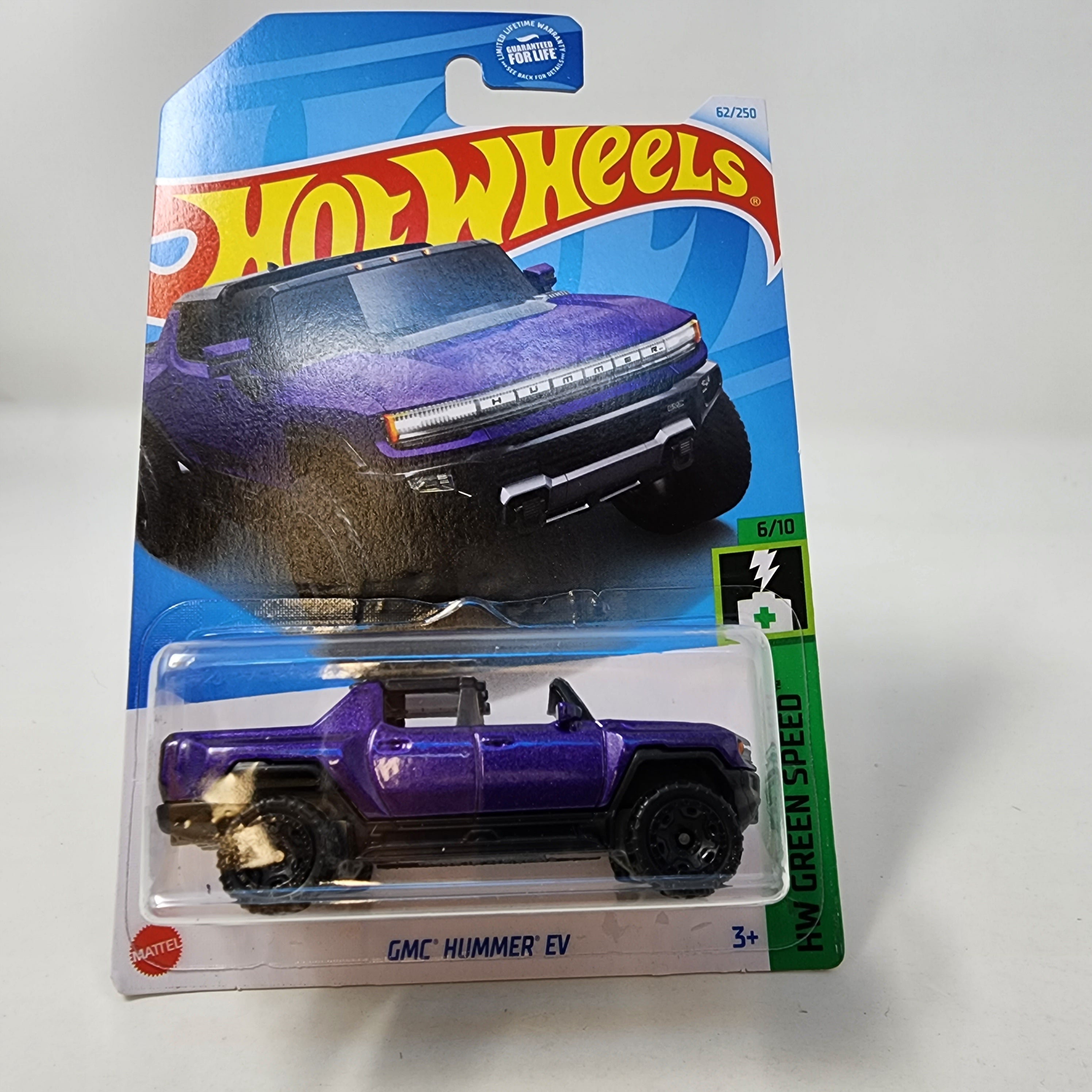 '7GMC Hummer EV #62 * Purple * 2024 Hot Wheels、mySite、hgirdovlk