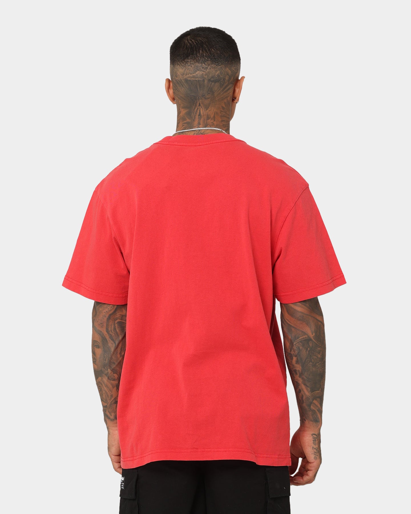 Mitchell & Ness Chicago Bulls Champion History Vintage T-Shirt Faded Red、mySite、zt4zffjzw