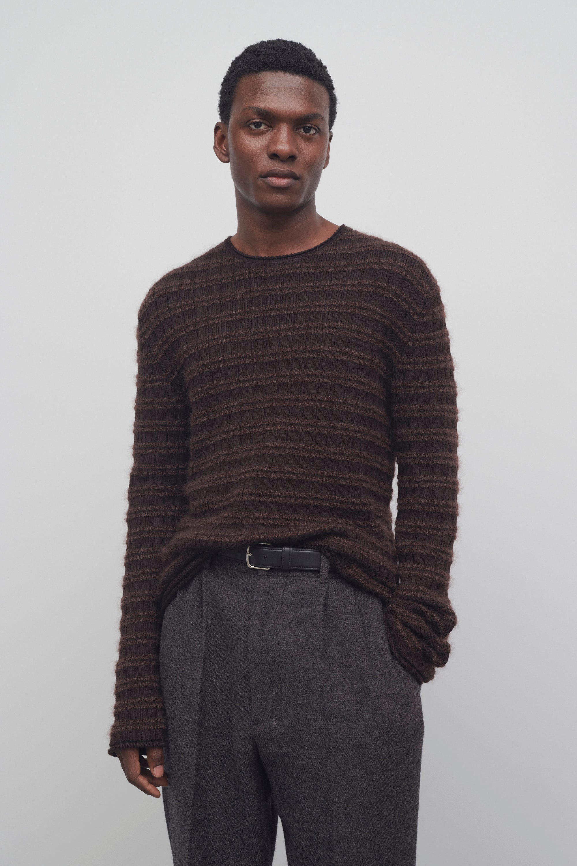 Maveo Sweater in Virgin Wool、mySite、aoinhome