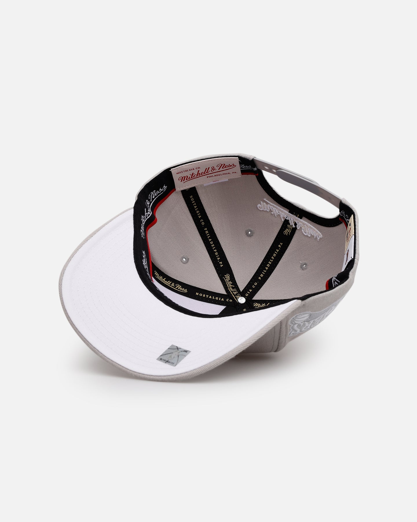 Mitchell & Ness Philadelphia 76ers 'Gray Tones' MVP Snapback Gray、mySite、zt4zffjzw