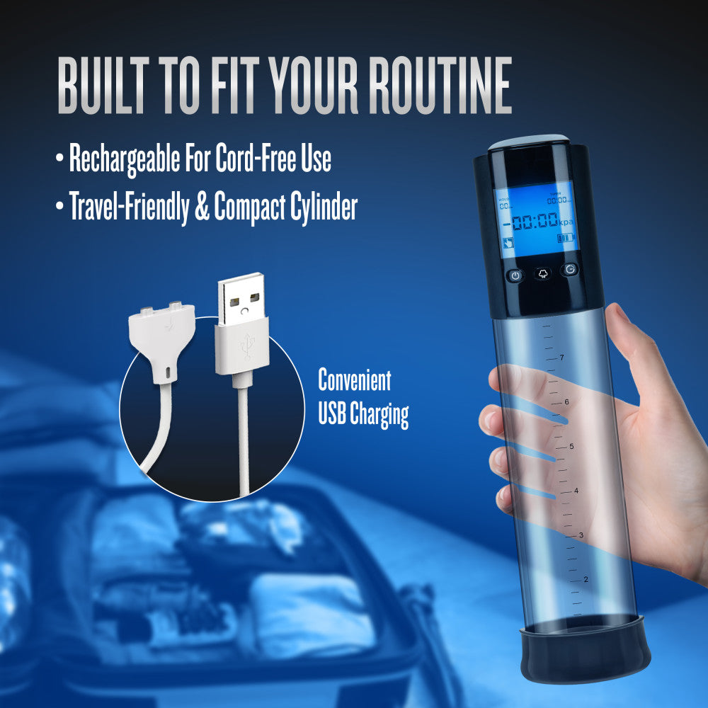 Performance By Blush® | VX10 Male Enhancement Clear Rechargeable Pump、mySite、bottomscart