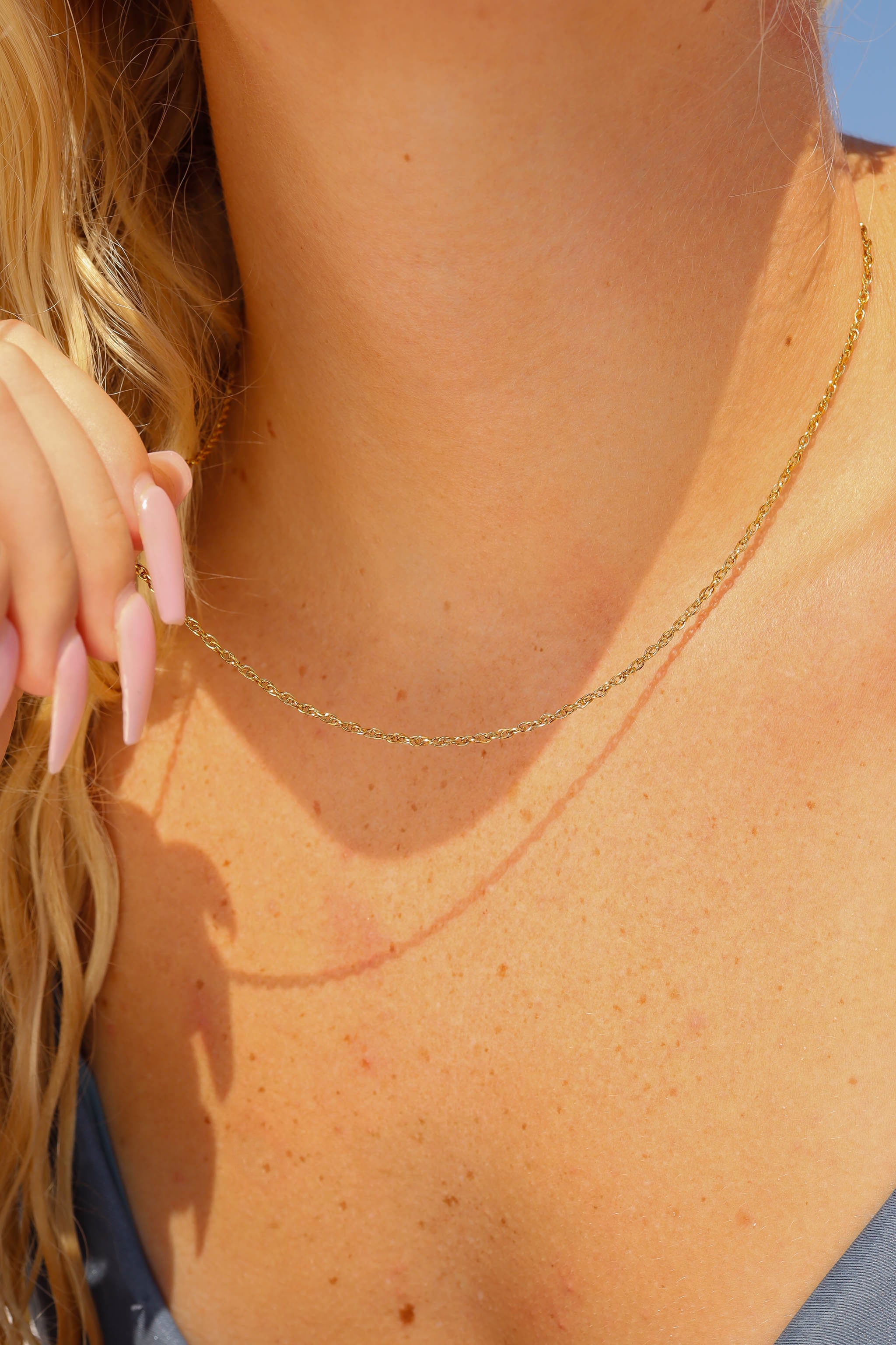 Stainless Steel Double Round Link Chain / CHN9959、mySite、dreamappss