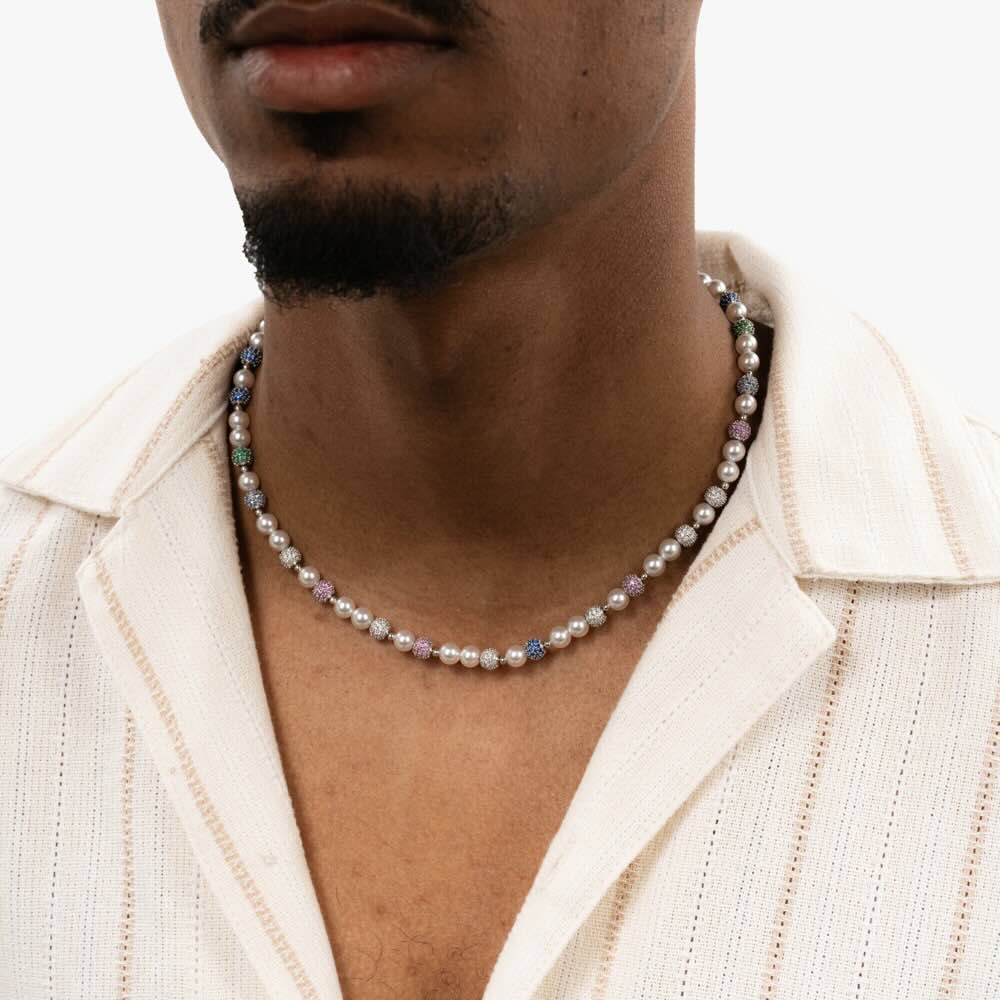 6MM Colorful Snowball Pearl Necklace、mySite、hinf8tx79