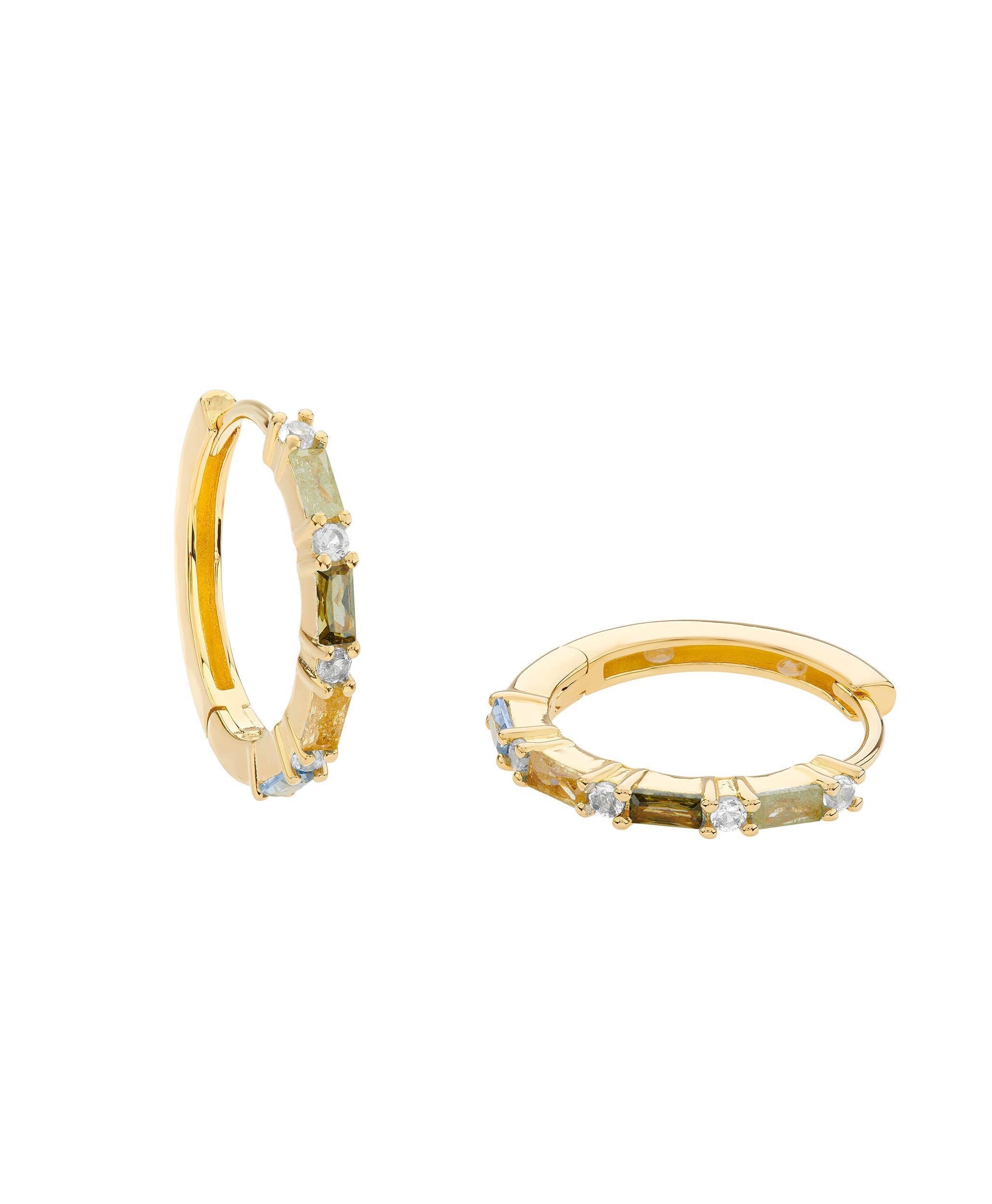 Lilja Creole Multi 18ct Gold Plated、mySite、botmansion