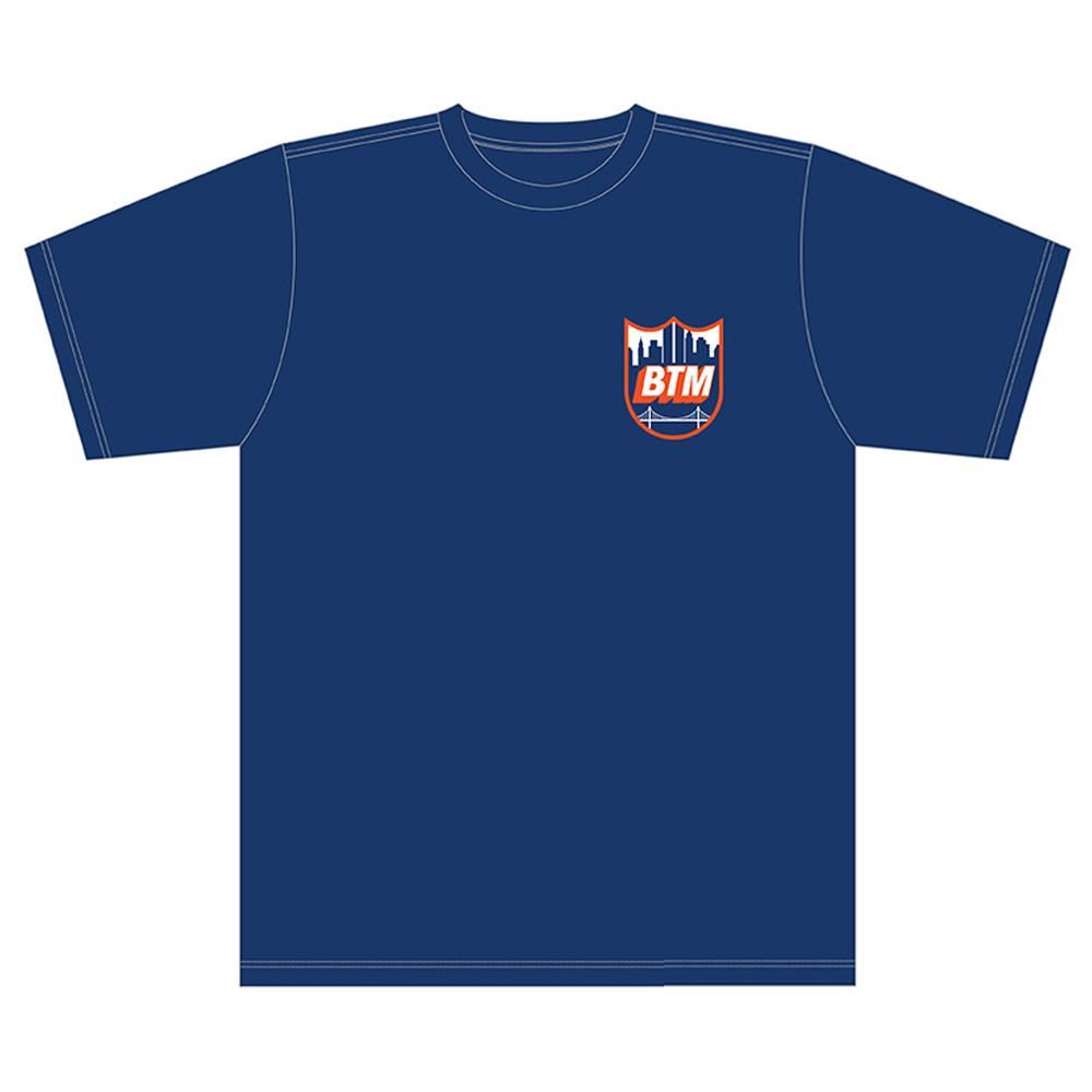  S&M Edwin BTM T-Shirt - Navy、mySite、merchandisen