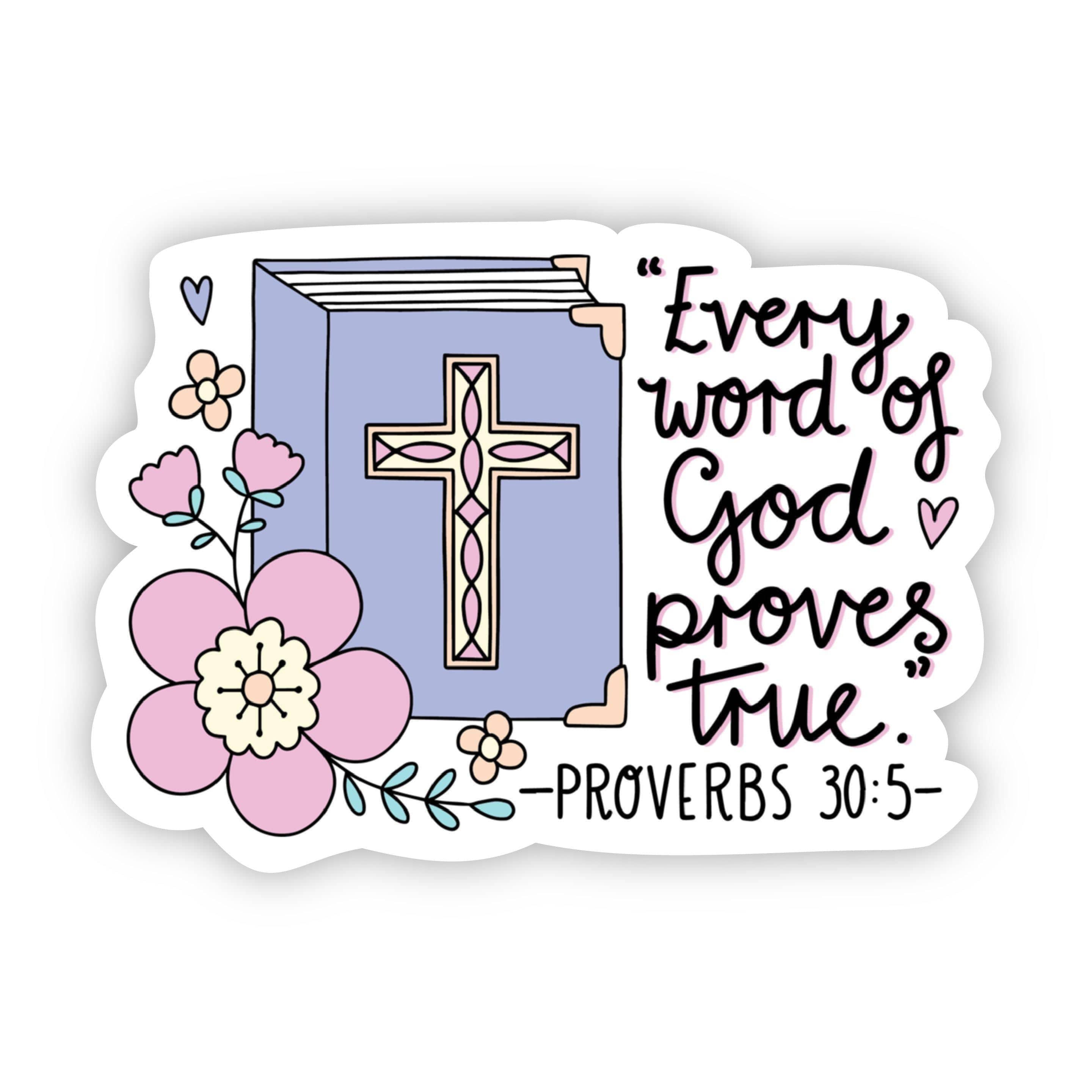  Every word of God proves true sticker、mySite、elrpsem3k