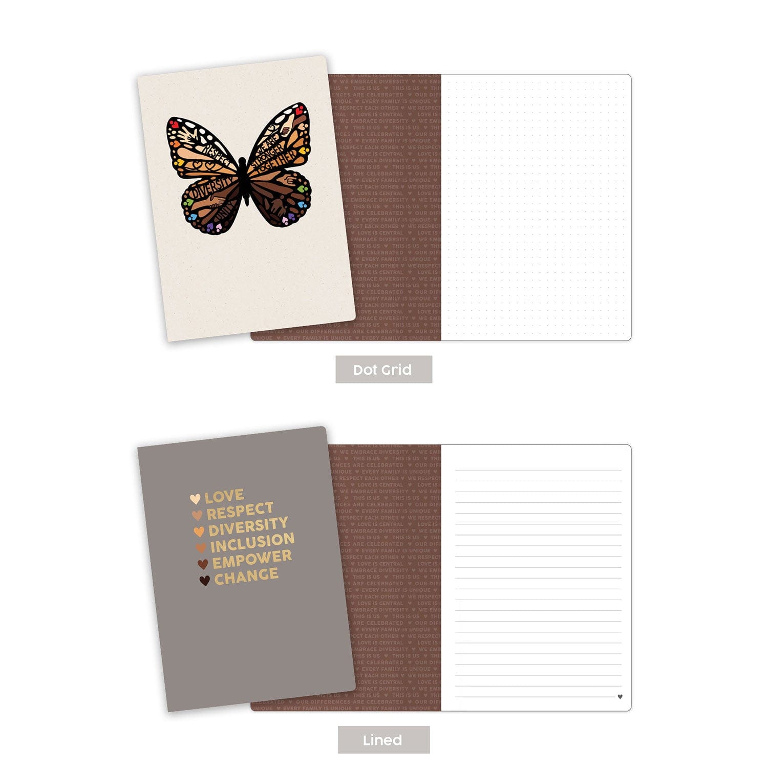  Journal Notebook Set - Shades of Beauty、mySite、ghnorth