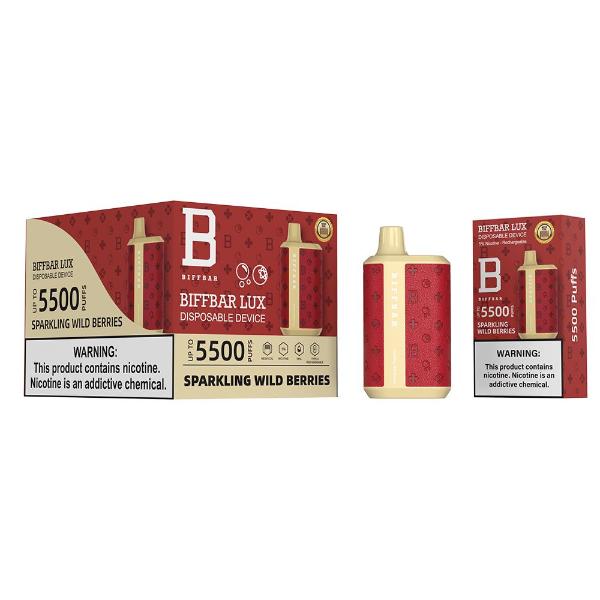 Biff Bar Luxx 5500 Puffs Disposable Vape 13mL 10 Pack、mySite、zt4zffjzw