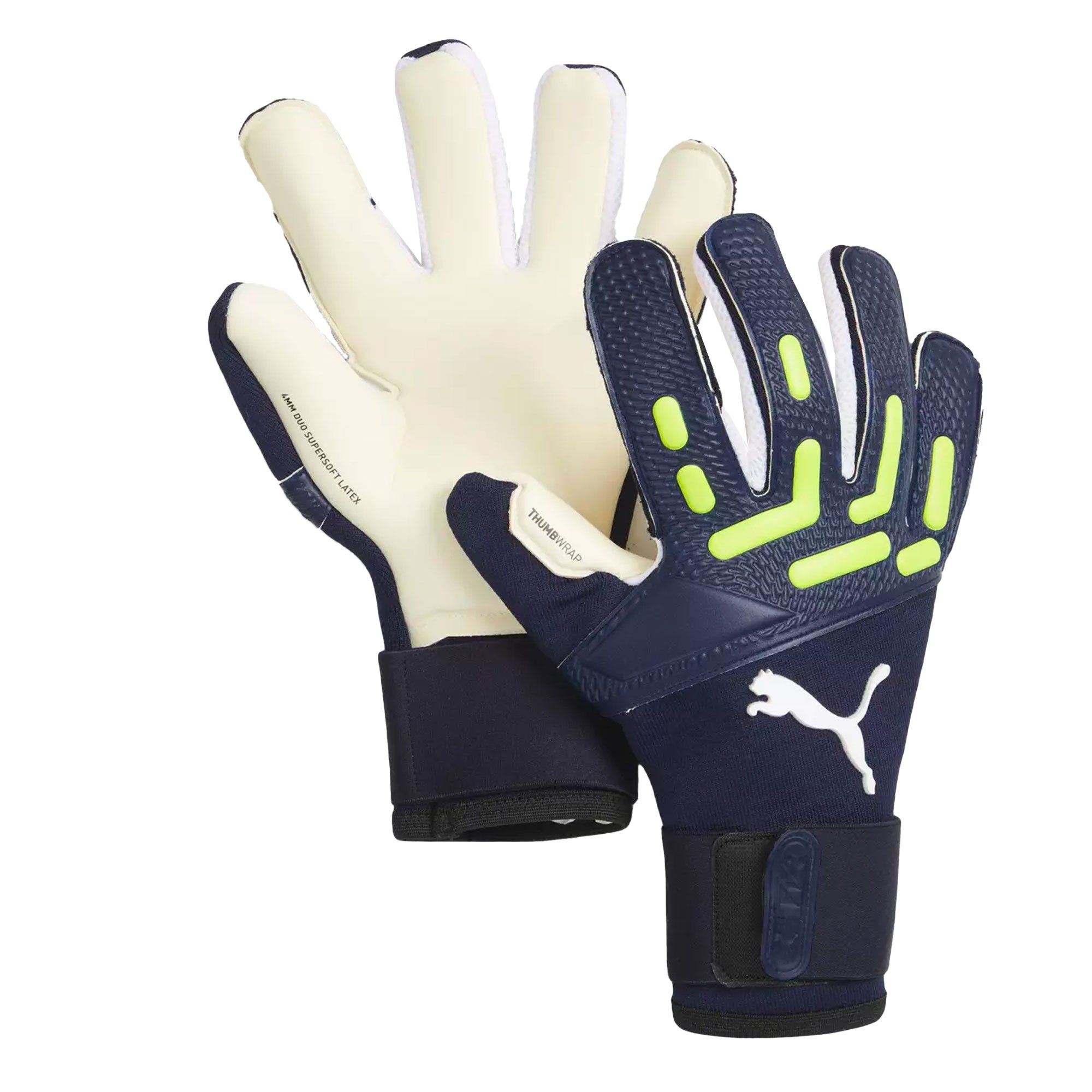 PUMA Men's Future Pro Hybrid Goalkeeper Gloves Navy/Green、mySite、bottomscart