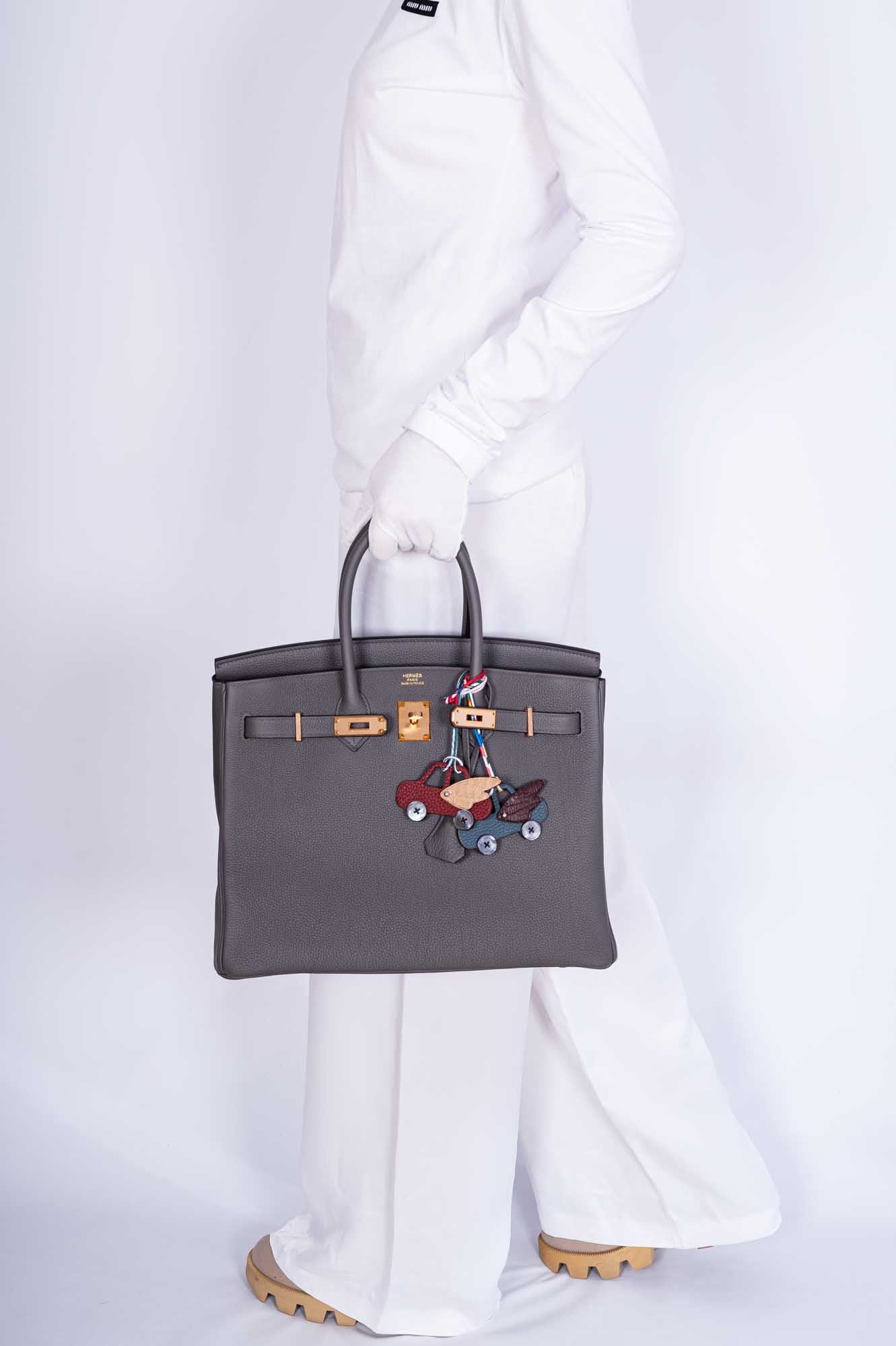 Hermès Birkin 35 Etain Togo with Rose Gold Hardware、mySite、garminoutage.com
