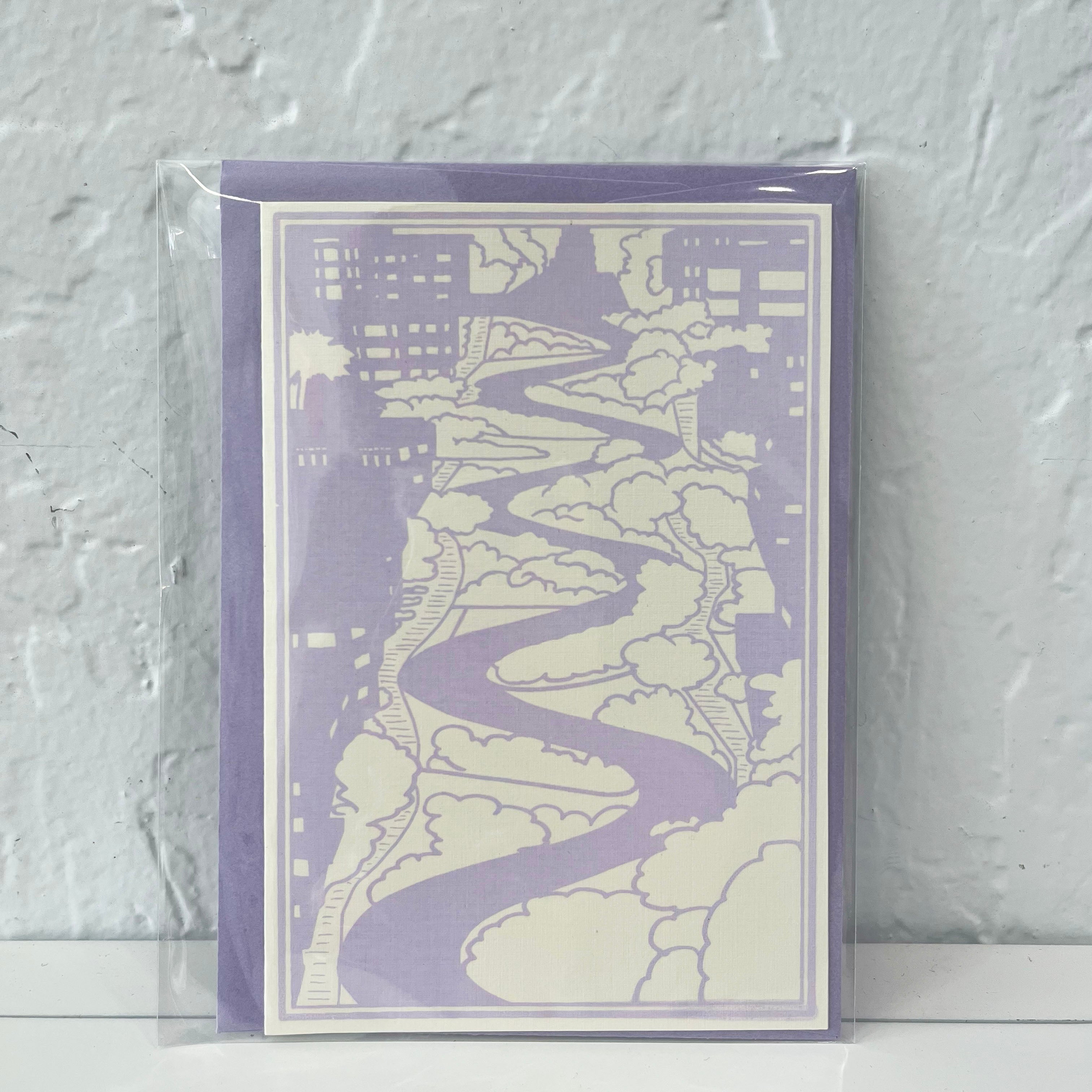 Anne M Breedlove - Lombard Street A6 Card、mySite、garagedoors4me