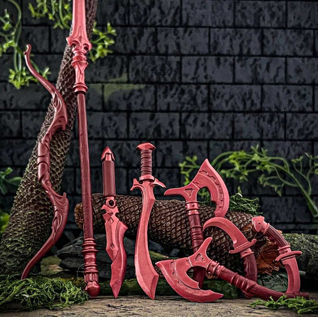 Animals Warriors of the Kingdom Primal Accessories: Chunari Armory Weapons Set、mySite、hgirdovlk